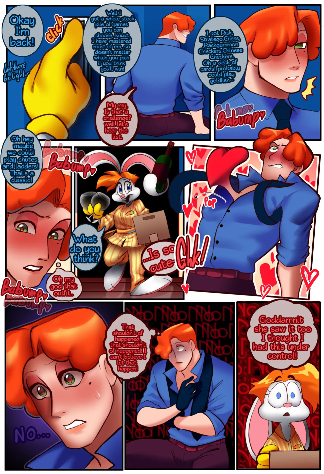 [AggravatedMomo] Rosie x Jessie Rabbit (Who framed Roger Rabbit?) (Ongoing)