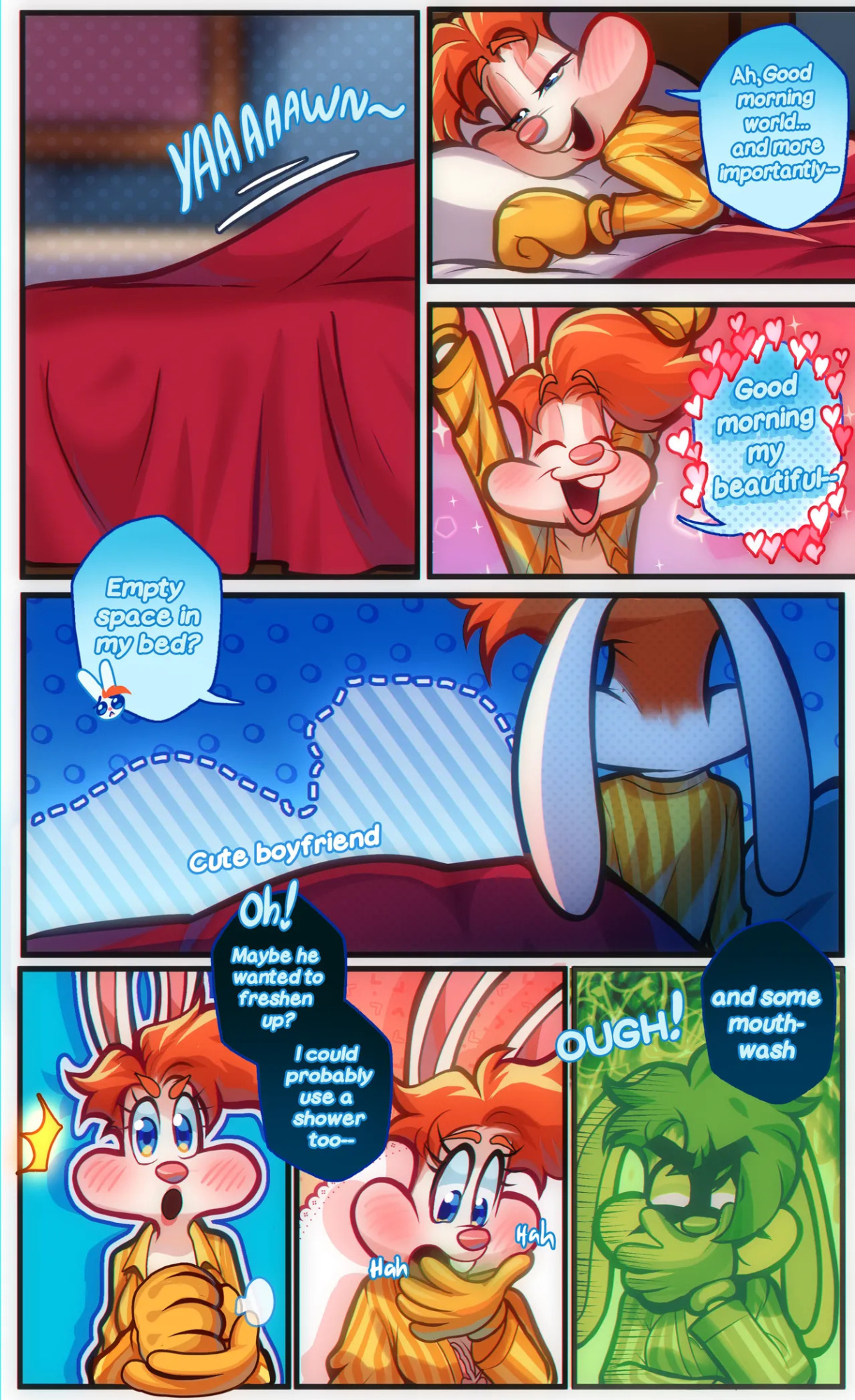 [AggravatedMomo] Rosie x Jessie Rabbit (Who framed Roger Rabbit?) (Ongoing)