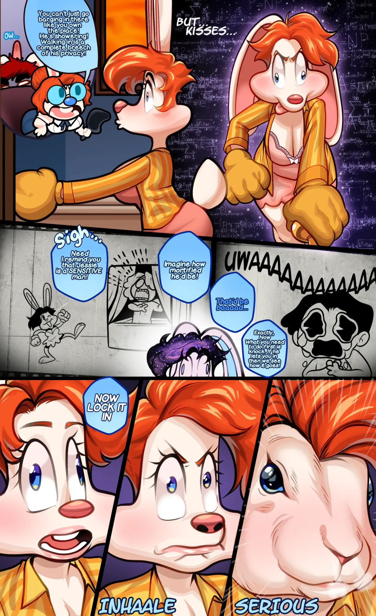 [AggravatedMomo] Rosie x Jessie Rabbit (Who framed Roger Rabbit?) (Ongoing)