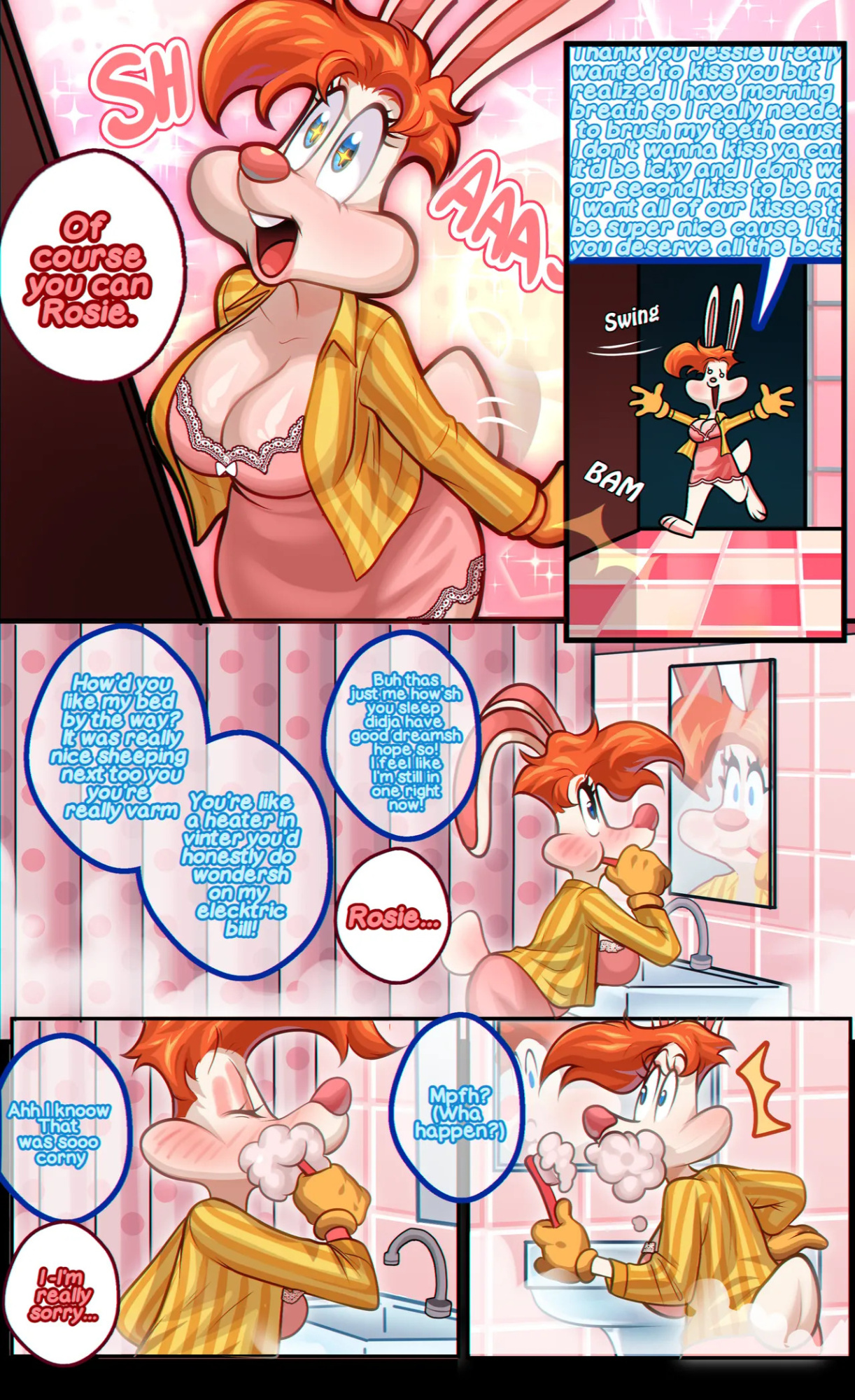[AggravatedMomo] Rosie x Jessie Rabbit (Who framed Roger Rabbit?) (Ongoing)