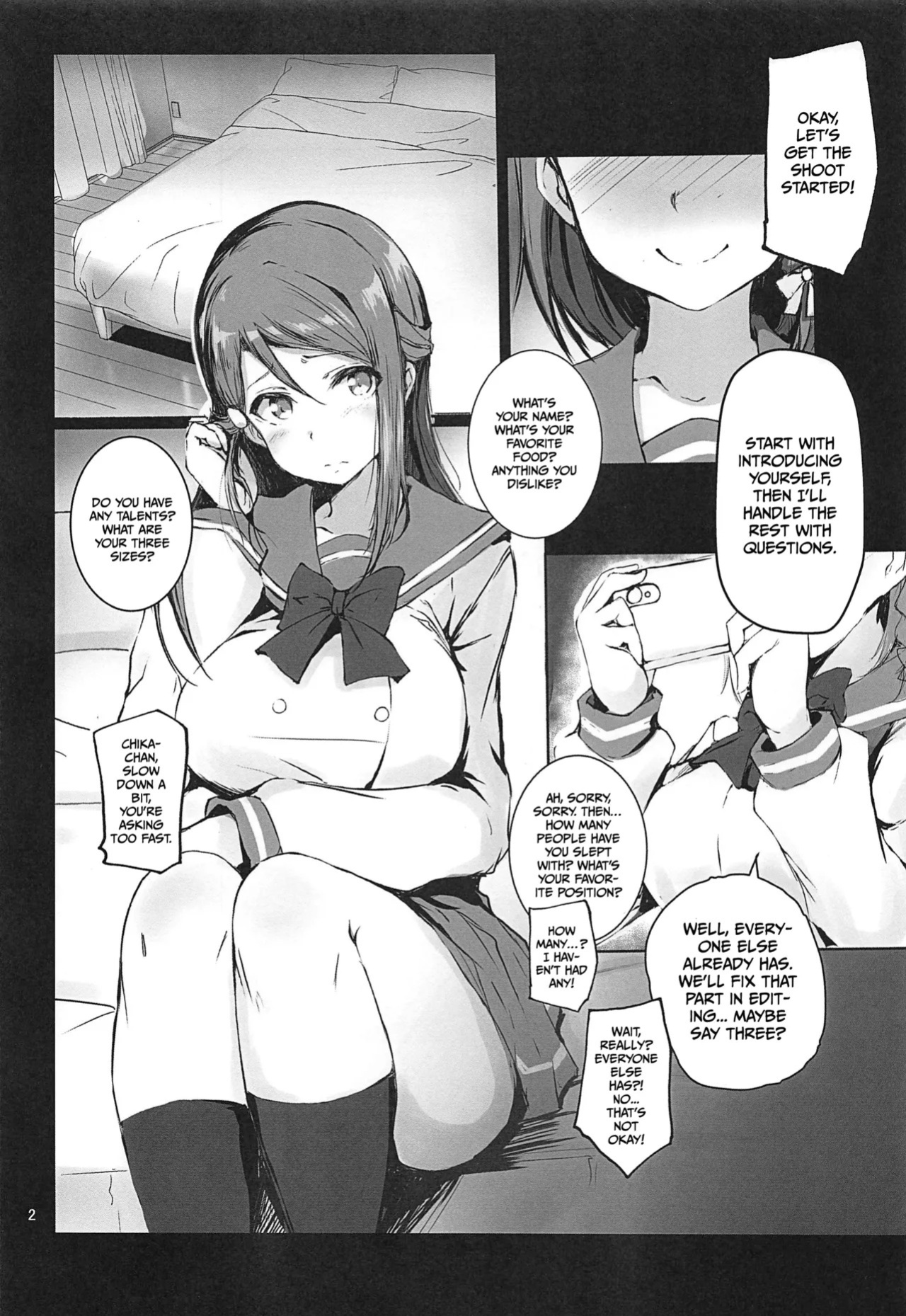 (C97) [Gyoukousyu (Gon., Kurosai)] No matter the situation, Riko just can't say no! (Love Live! Sunshine!!) [English] [Gagak_Ireng]