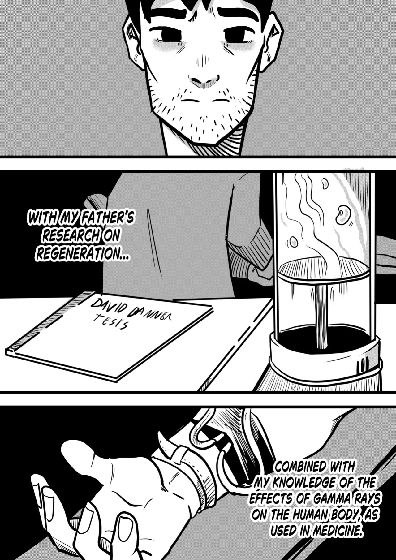 [Odoruyama] Betty Hulk AU: The Origin Of Betty Hulk
