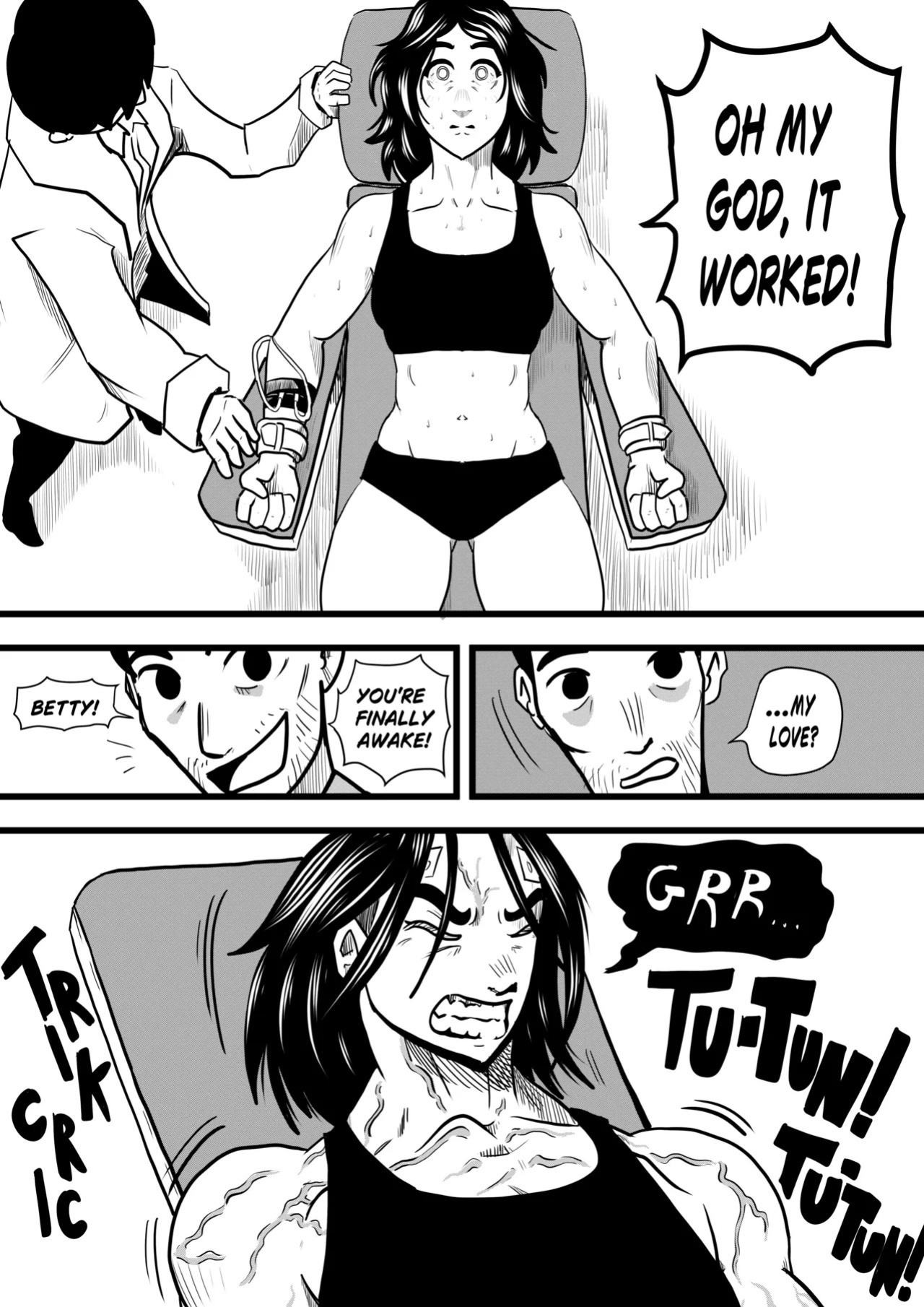 [Odoruyama] Betty Hulk AU: The Origin Of Betty Hulk