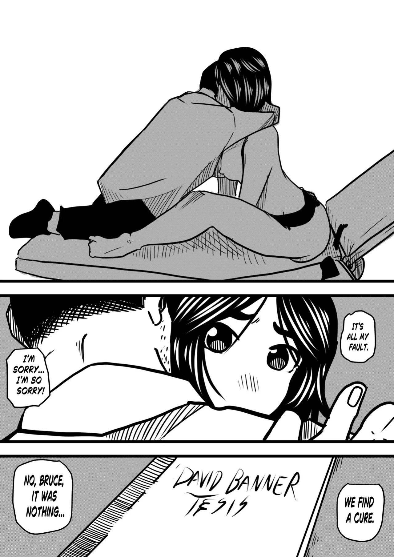 [Odoruyama] Betty Hulk AU: The Origin Of Betty Hulk