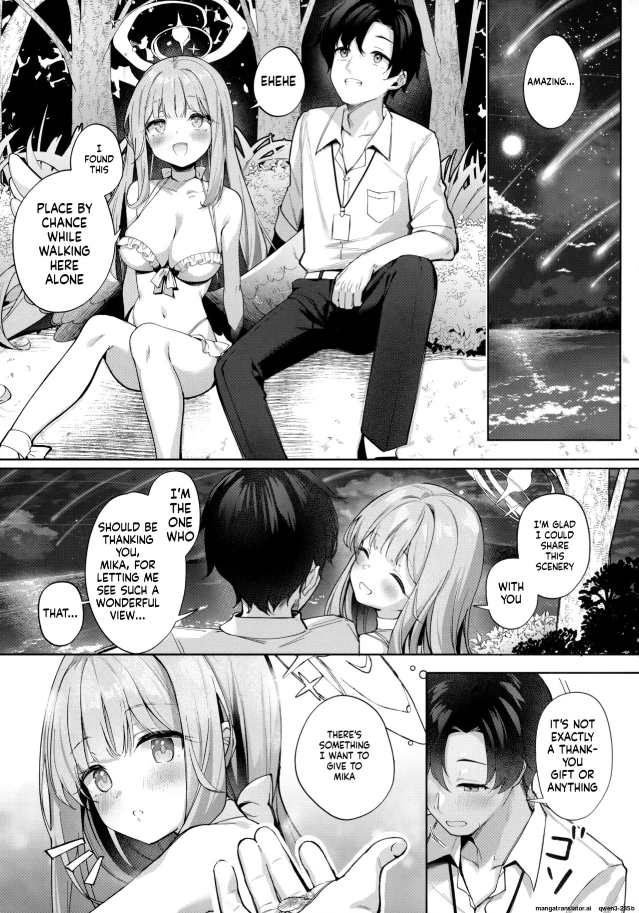 (C106) [Kinokomushin (Kinokomushi)] Nagaki Yo no Utsutsu ni Ochite (Blue Archive) (SCANMTL)