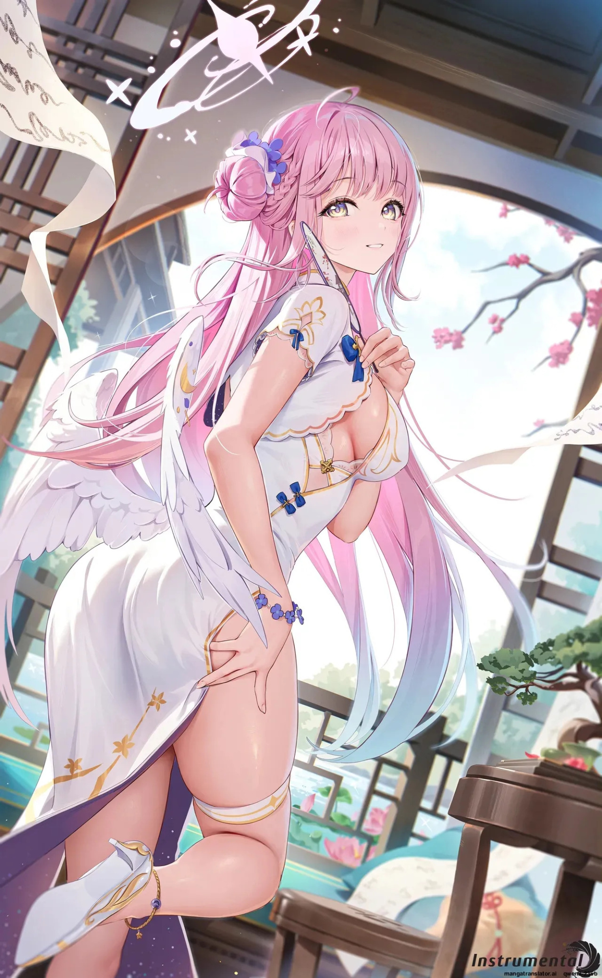(C106) [Kinokomushin (Kinokomushi)] Nagaki Yo no Utsutsu ni Ochite (Blue Archive) (SCANMTL)