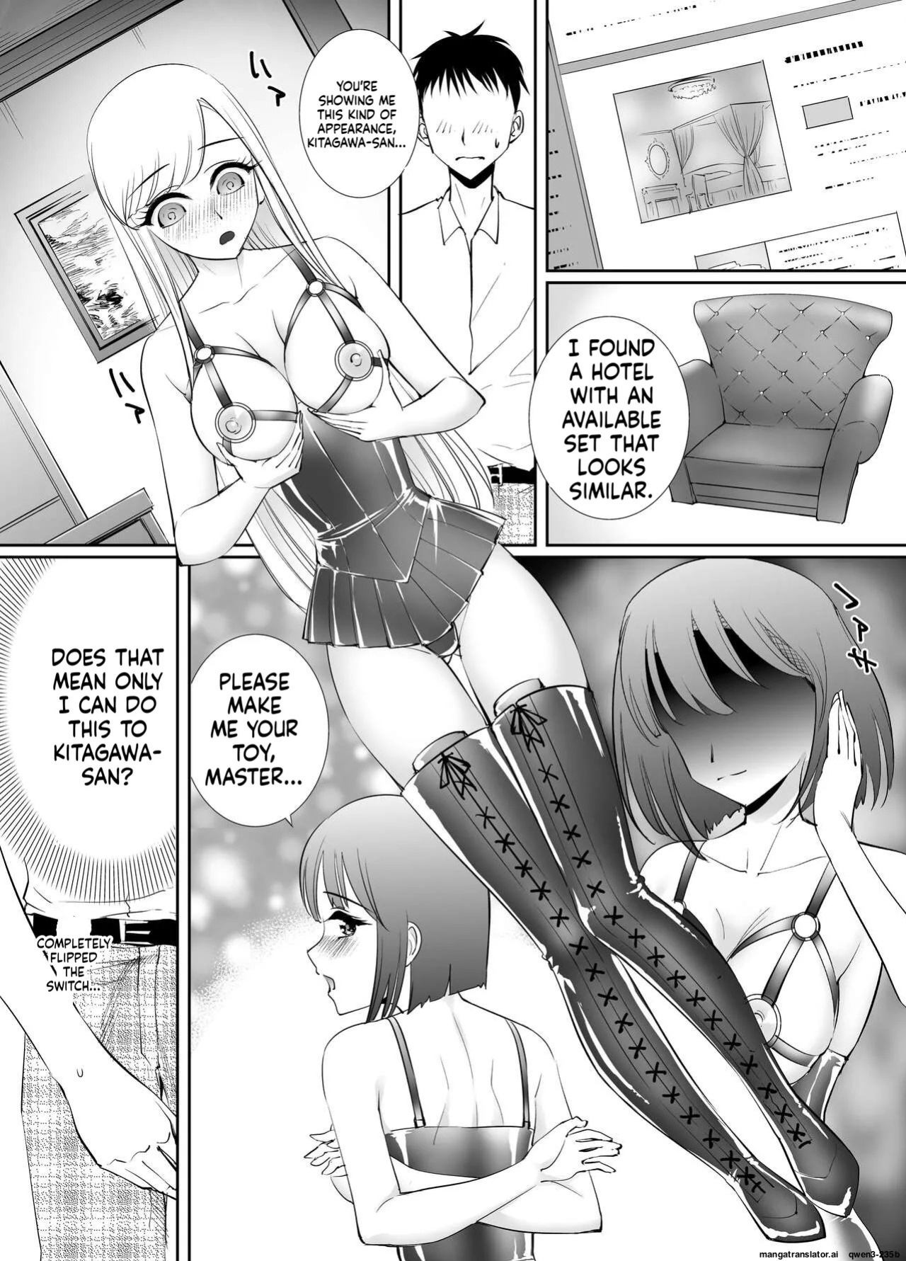 [Rouran Shoujo (tat)] Sono Bisque Doll wa Chijoku Iki Kuruitai (Sono Bisque Doll wa Koi o Suru) (SCANMTL)