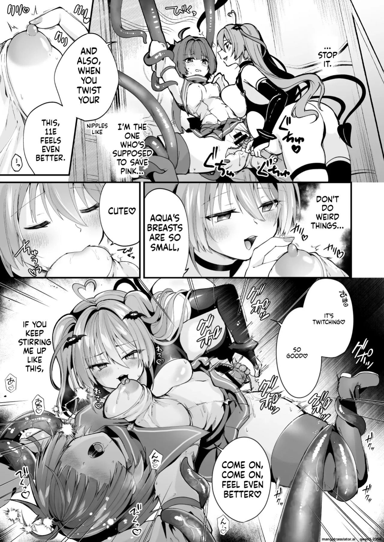 [Rurimaru (Rurimaru)] Mahou Shoujo Akuochi Choukyou Lab 3 [Digital] (SCANMTL)