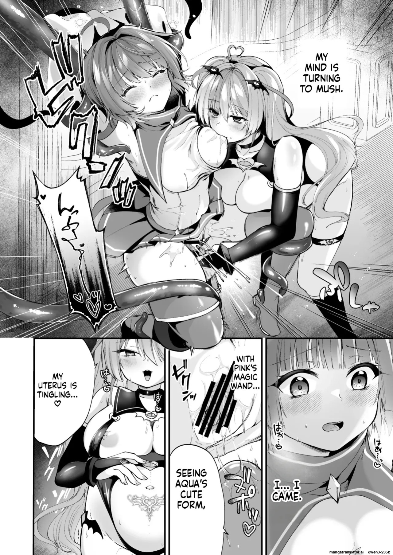 [Rurimaru (Rurimaru)] Mahou Shoujo Akuochi Choukyou Lab 3 [Digital] (SCANMTL)