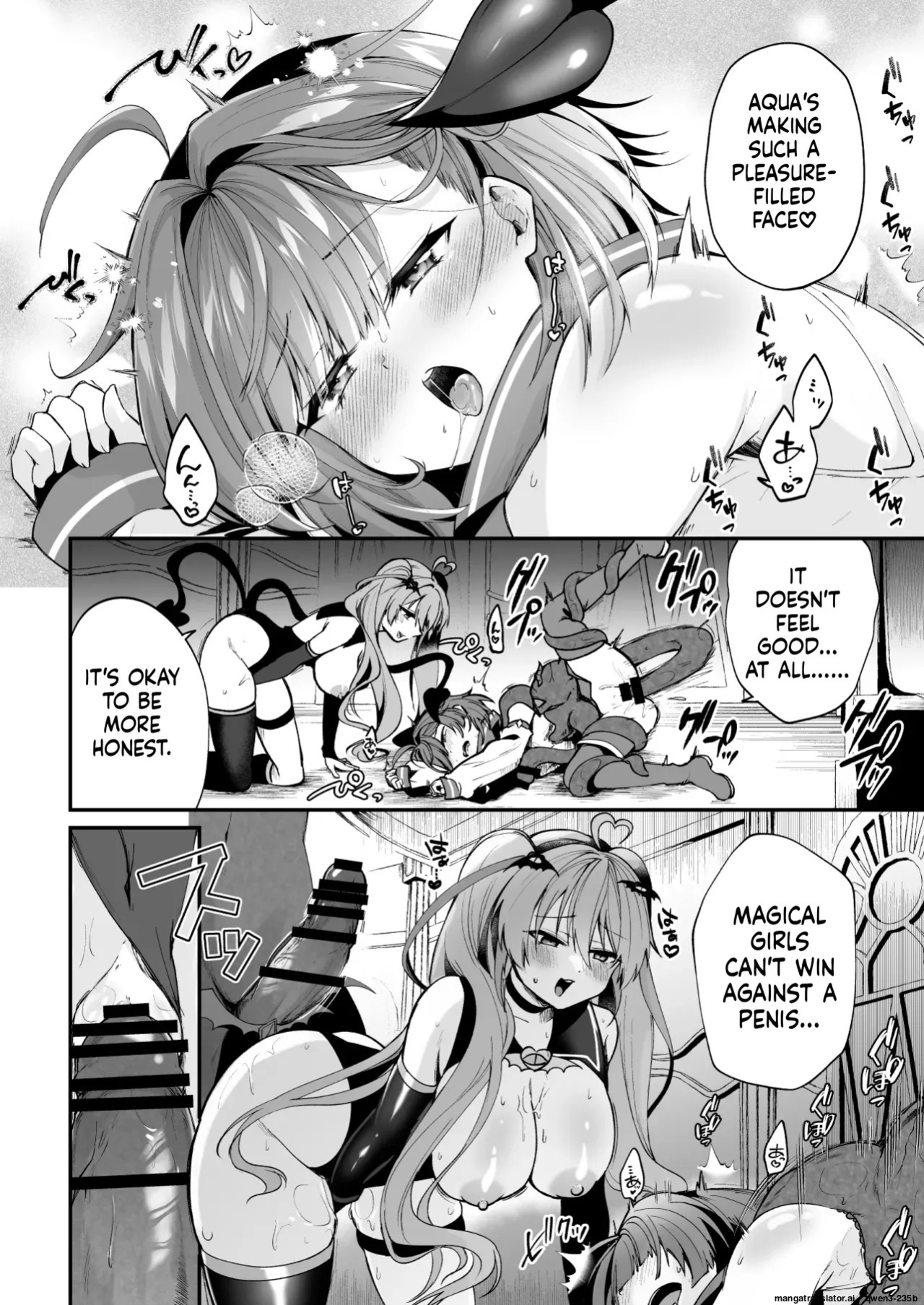 [Rurimaru (Rurimaru)] Mahou Shoujo Akuochi Choukyou Lab 3 [Digital] (SCANMTL)