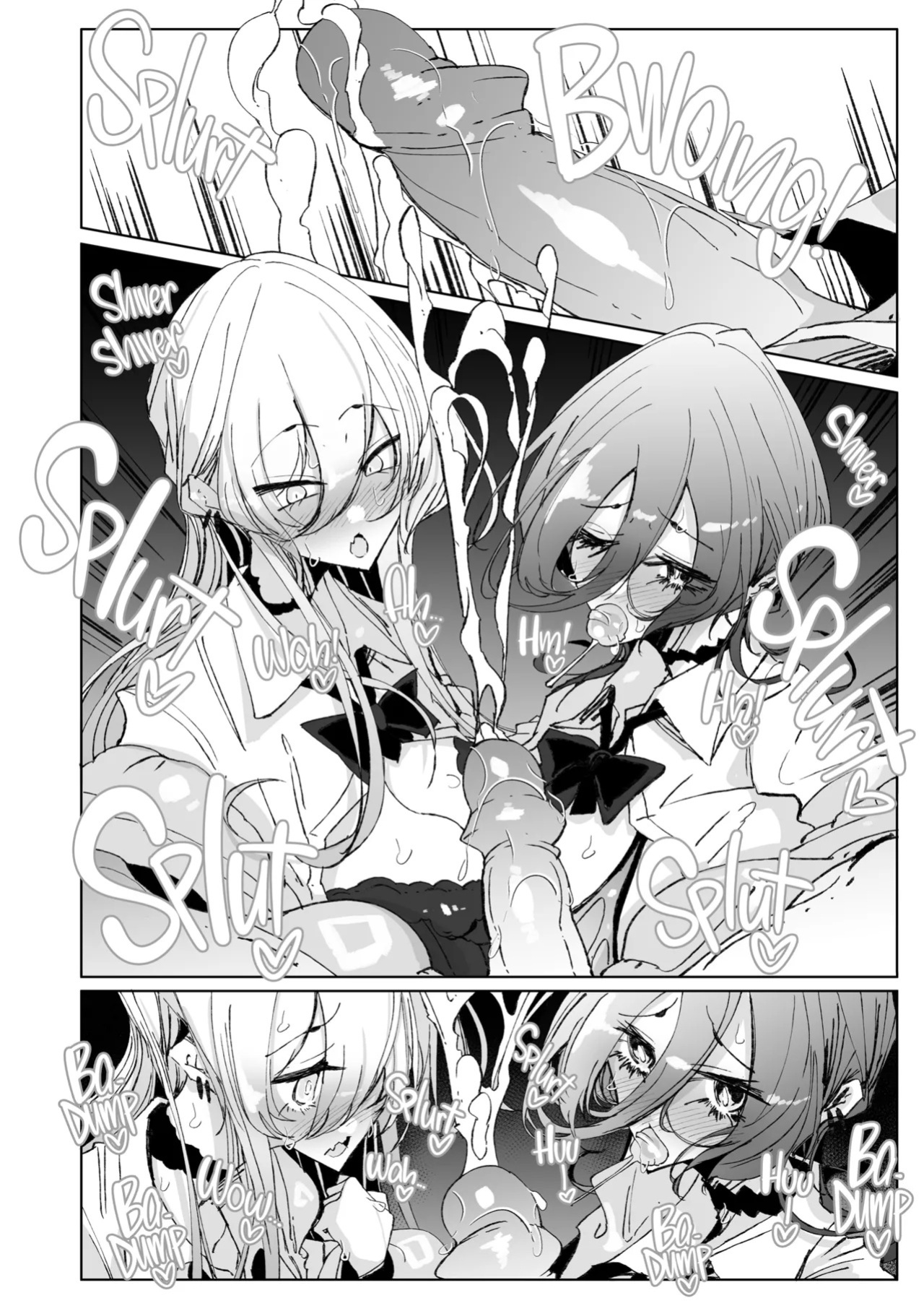 [Metro Notes (Tsumetoro)] Ja, Kyou kara Otaku-kun wa Watashi-tachi no Karepitte Koto de! | Sorry, Nerd, but You're Our BF Now! [English] {2d-market.com} [Decensored] [Digital]