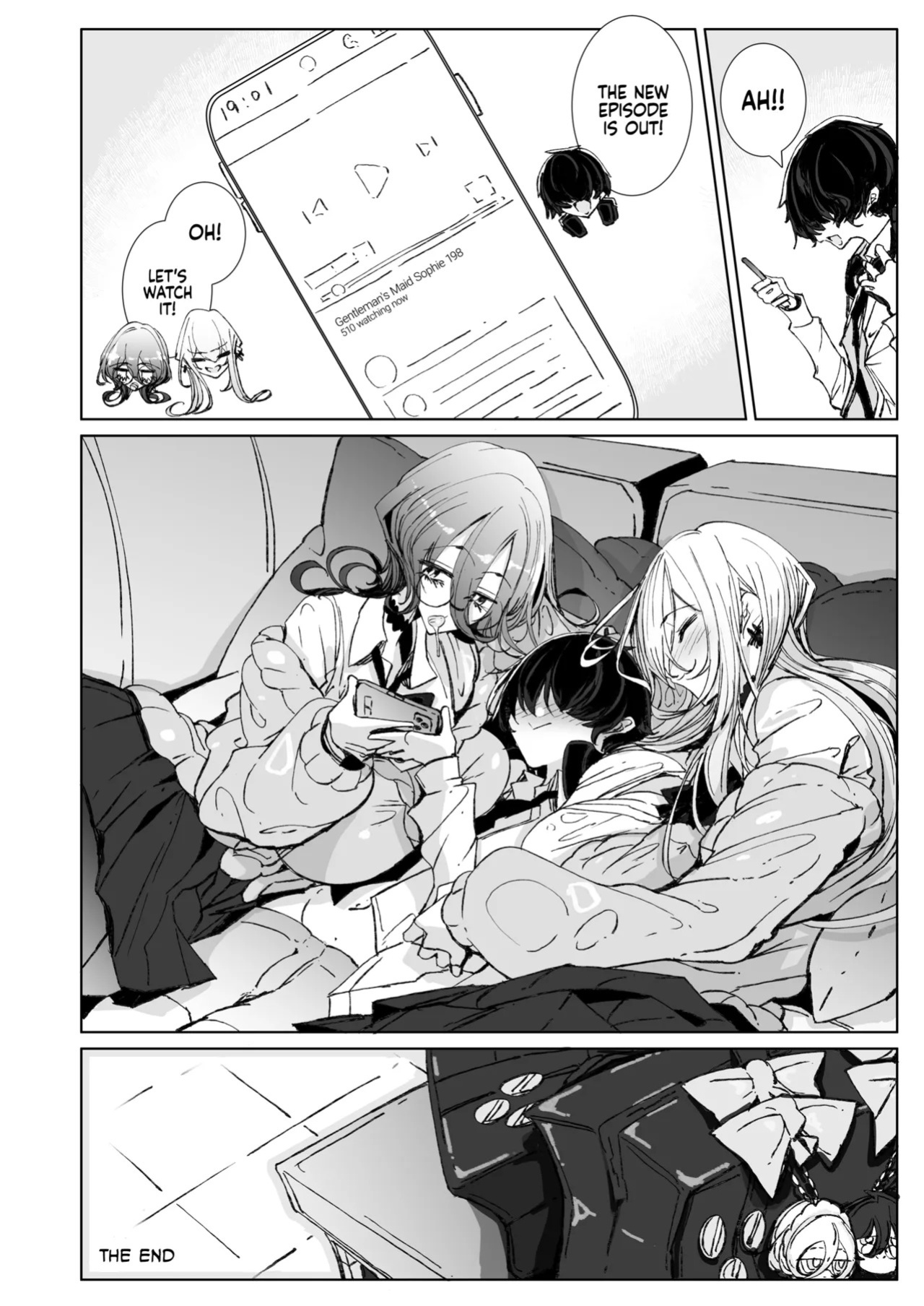 [Metro Notes (Tsumetoro)] Ja, Kyou kara Otaku-kun wa Watashi-tachi no Karepitte Koto de! | Sorry, Nerd, but You're Our BF Now! [English] {2d-market.com} [Decensored] [Digital]
