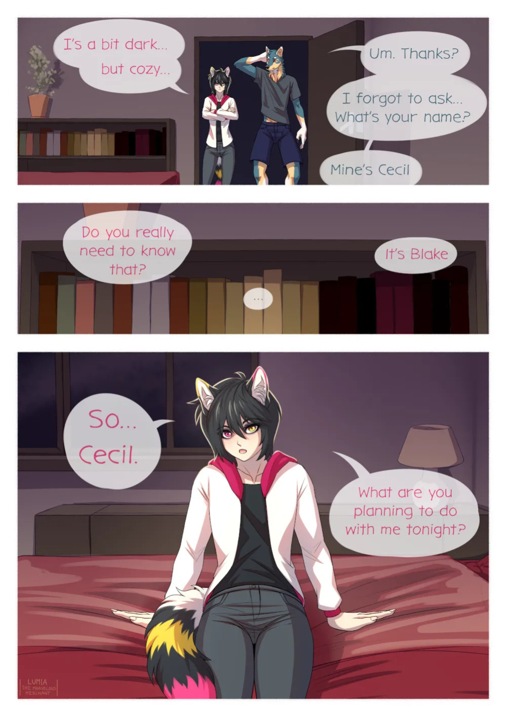 [Lumia the Marvelous Merchant (Milkforbones)] LIAR! LIAR! (Ongoing)