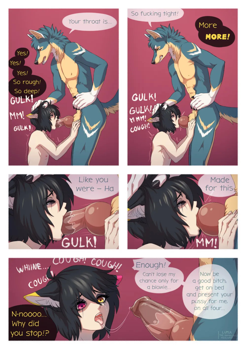 [Lumia the Marvelous Merchant (Milkforbones)] LIAR! LIAR! (Ongoing)