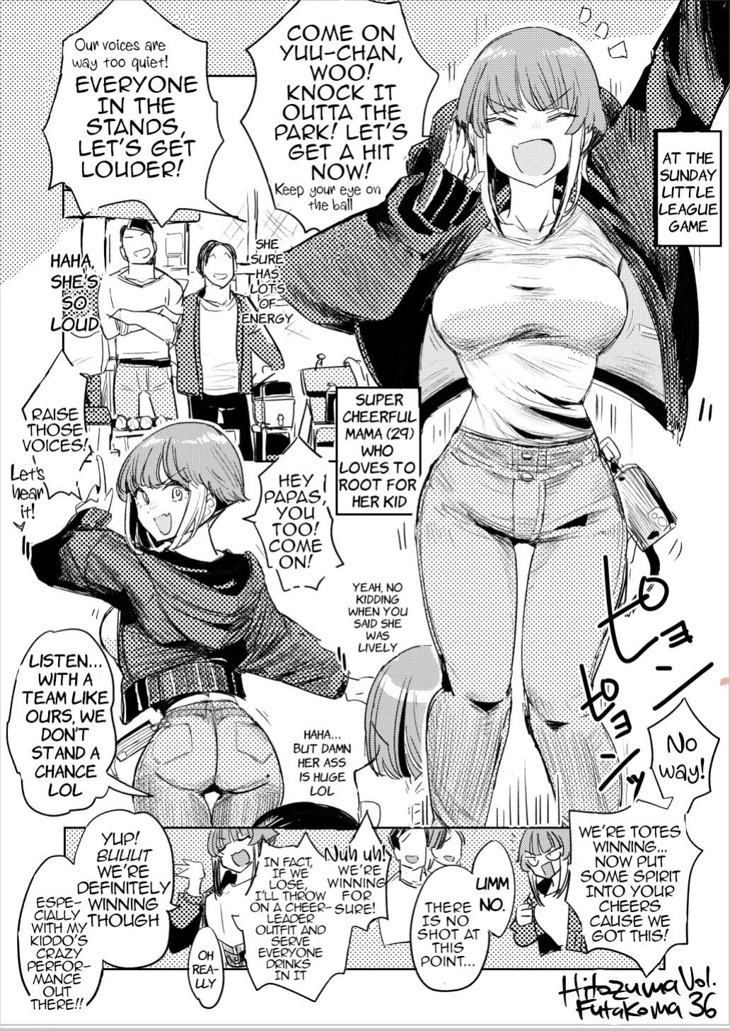 [Haitukun] Hitozuma Futakoma Vol. 28-30, 32-36 | Married Woman 2-Page Comic [English] [Ongoing]