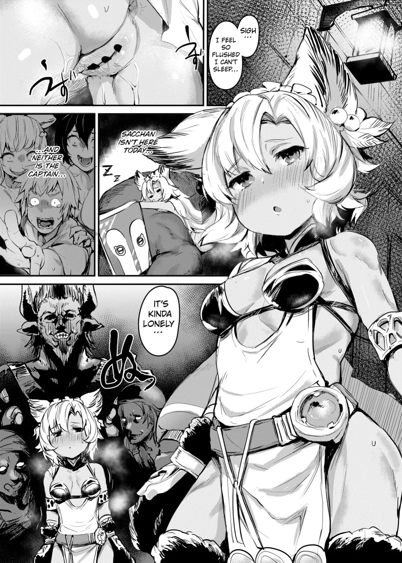 [Rev3 (Monchan rev3)] Kogareta Kaori ni Yoserarete | DRAWN TO A FRAGRANCE I'VE LONGED FOR (Granblue Fantasy) [English] [Kuraudo] [Digital]