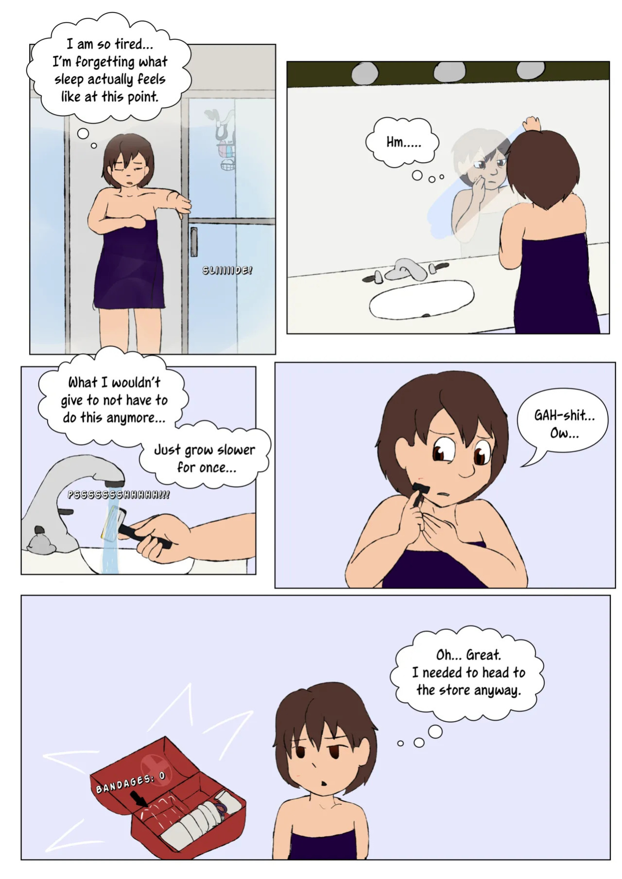 [LariUmbreon] Girl Me! How I Got Turned Into a Girl by a Desperate Succubus! (In Progress)