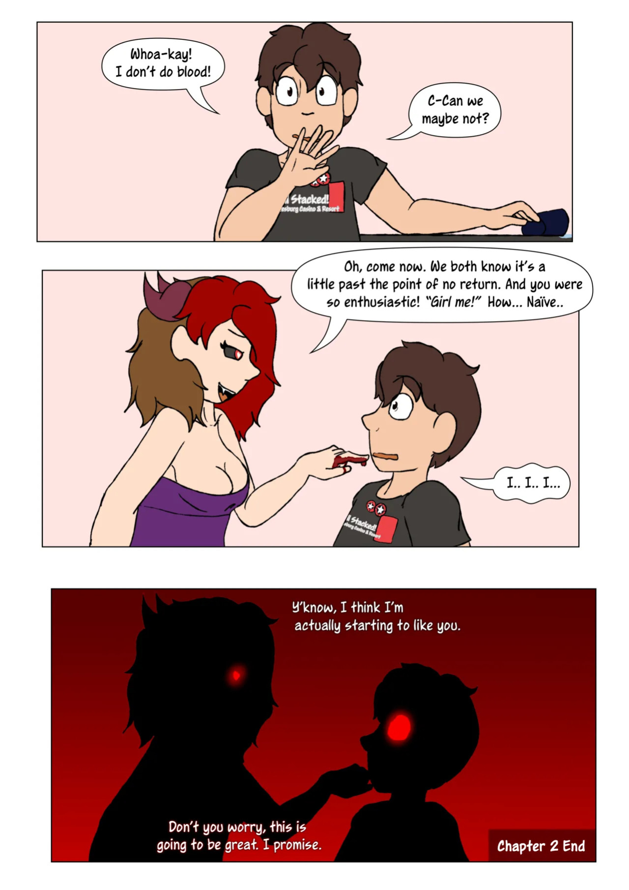 [LariUmbreon] Girl Me! How I Got Turned Into a Girl by a Desperate Succubus! (In Progress)
