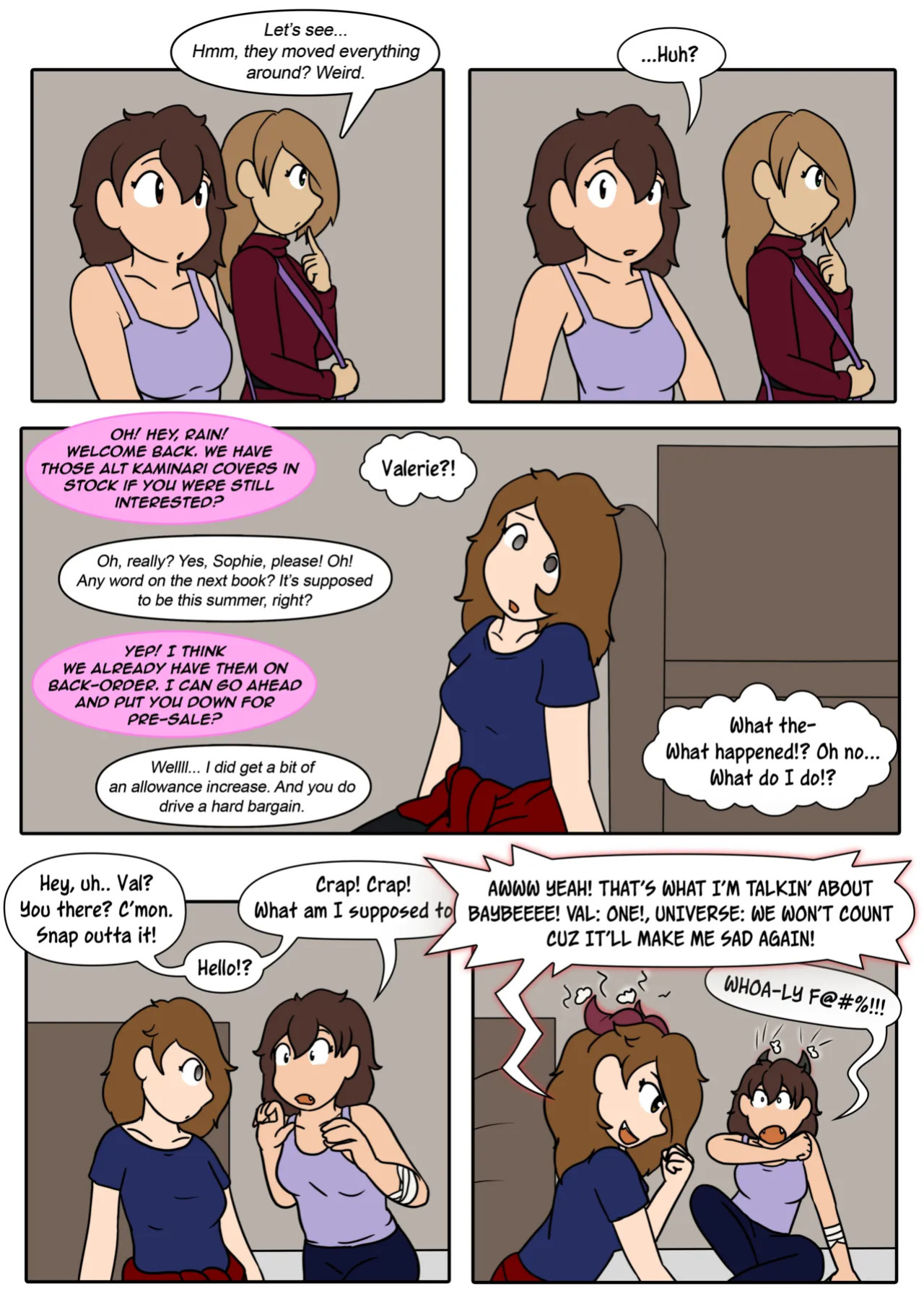 [LariUmbreon] Girl Me! How I Got Turned Into a Girl by a Desperate Succubus! (In Progress)