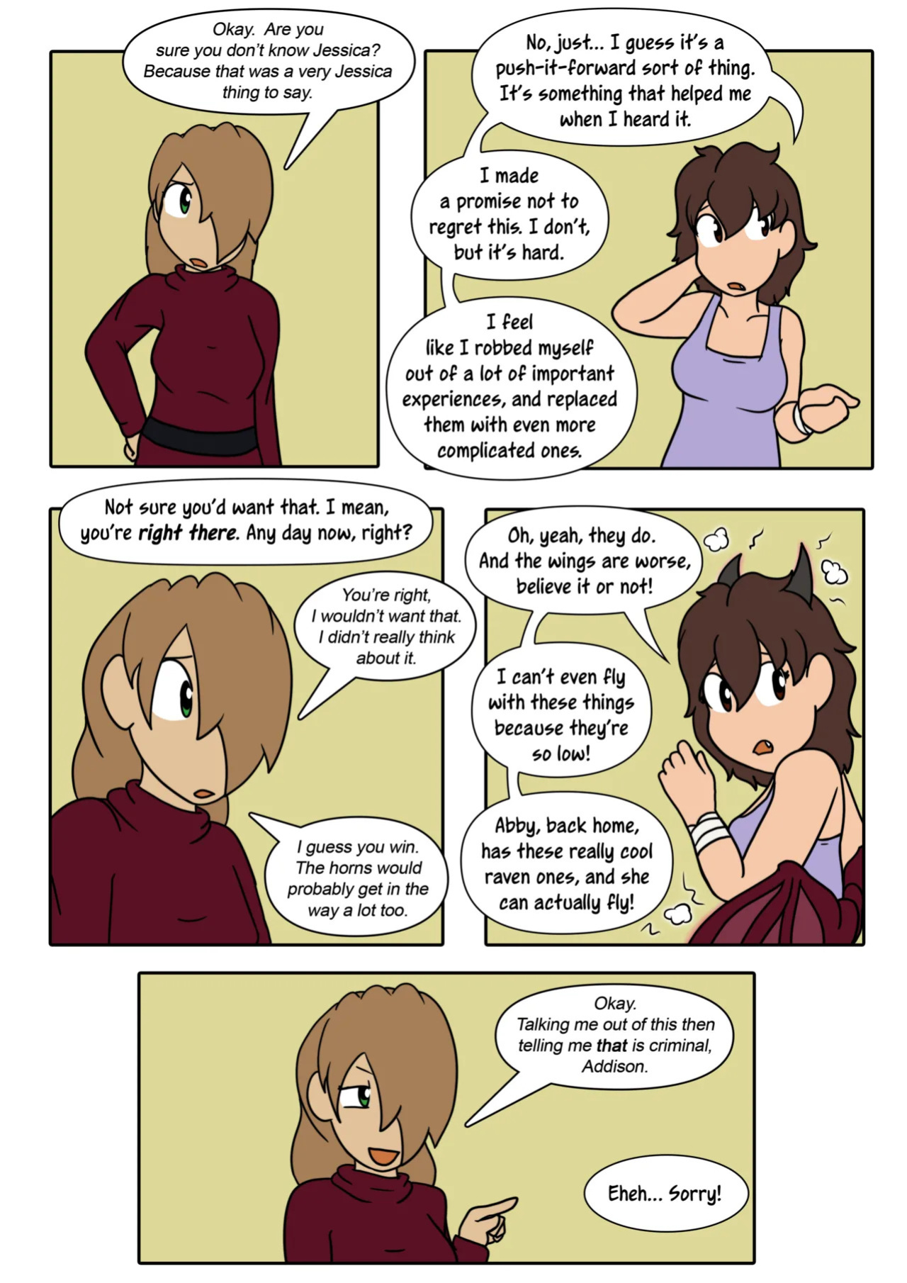 [LariUmbreon] Girl Me! How I Got Turned Into a Girl by a Desperate Succubus! (In Progress)