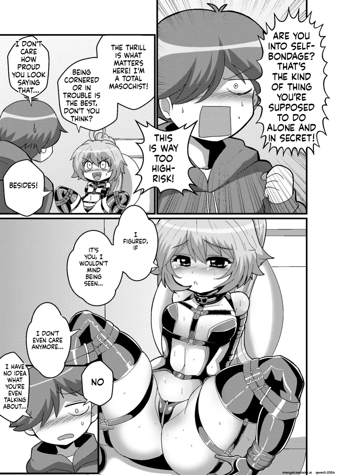 [Mocchara Hoge Hoge Kai (Zuler Daitouryou)] Uchi no Chiisai Joushi ga M Sugiru (SCANMTL)