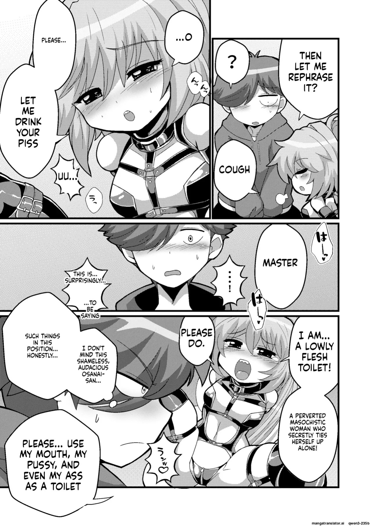 [Mocchara Hoge Hoge Kai (Zuler Daitouryou)] Uchi no Chiisai Joushi ga M Sugiru (SCANMTL)