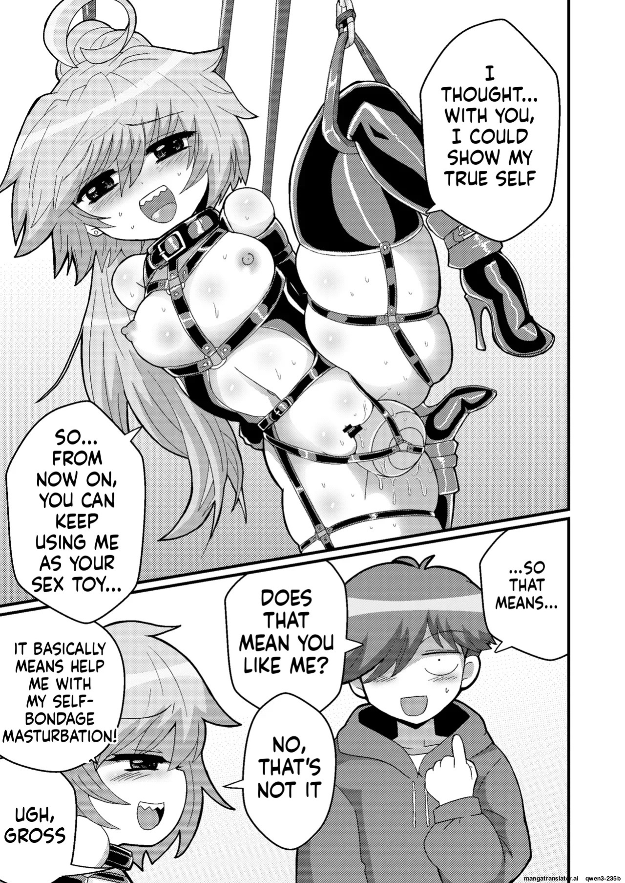 [Mocchara Hoge Hoge Kai (Zuler Daitouryou)] Uchi no Chiisai Joushi ga M Sugiru (SCANMTL)