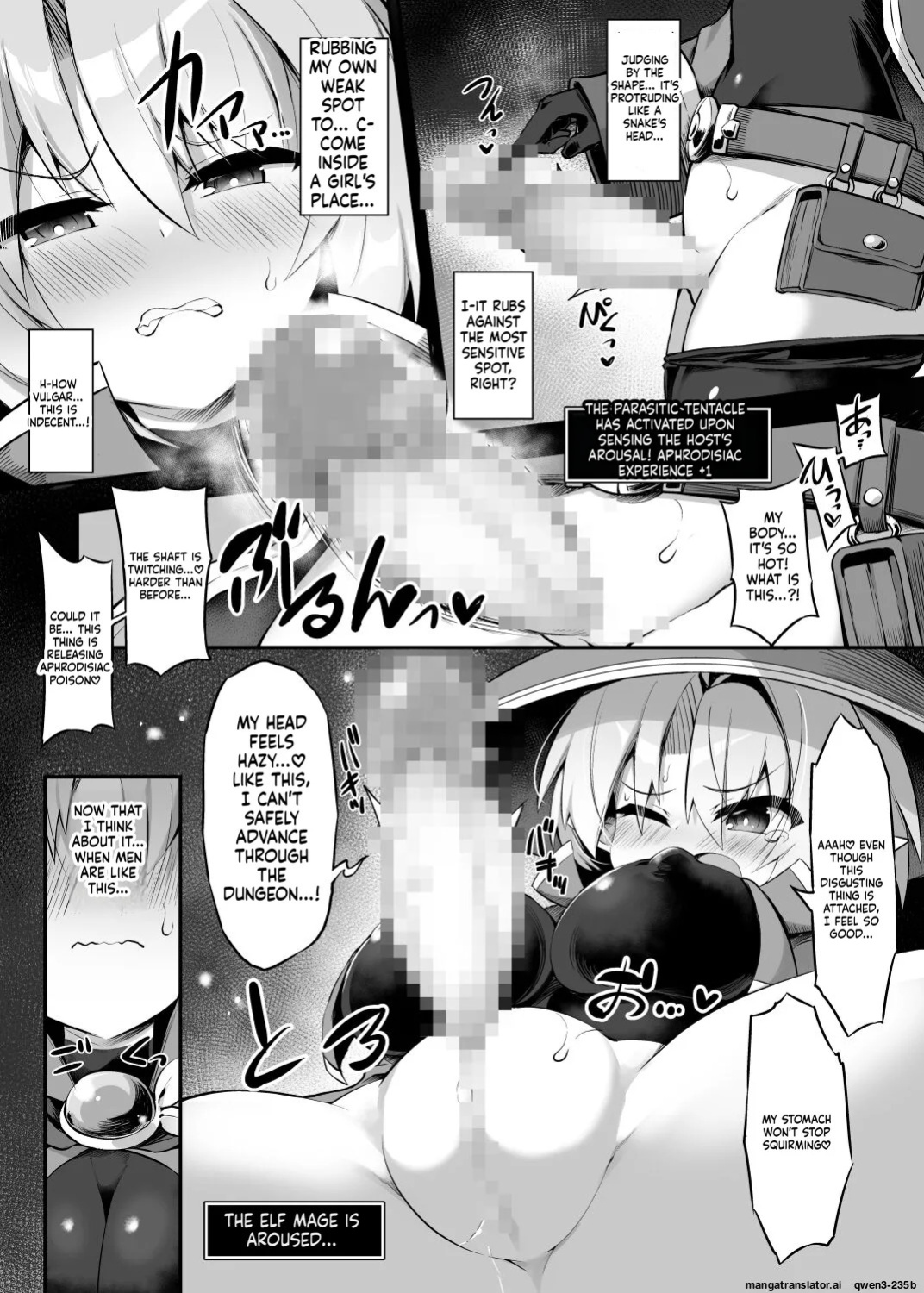 [Dodameya-san (8000)] Futanari Shokushu Ero Trap Dungeon e Youkoso!! Comic (SCANMTL)