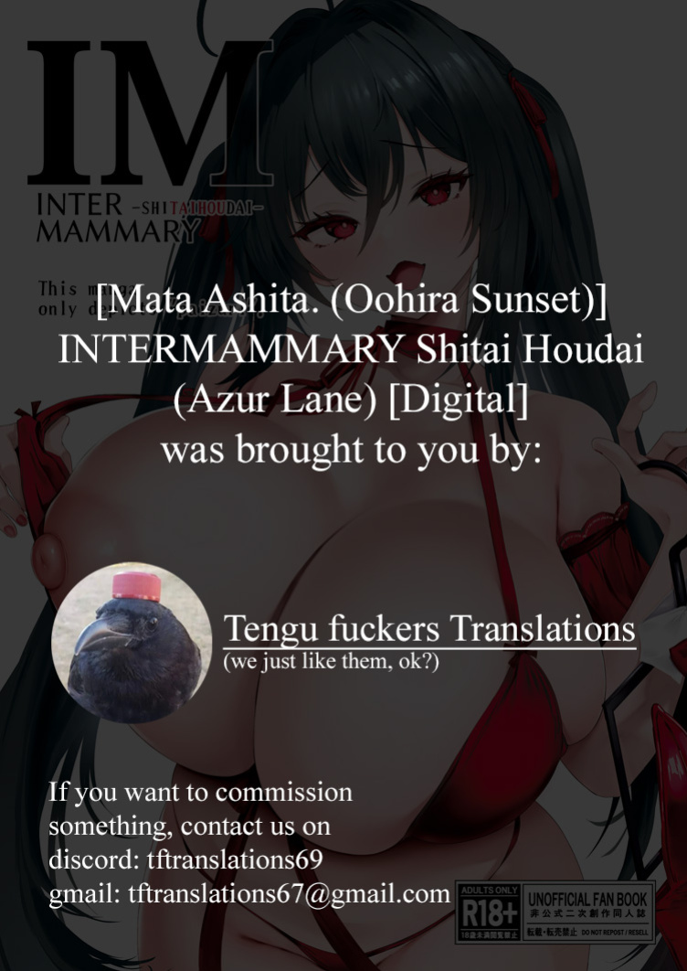 [Mata Ashita. (Oohira Sunset)] INTERMAMMARY Shitai Houdai (Azur Lane) [English] [TFTranslations] [Digital]