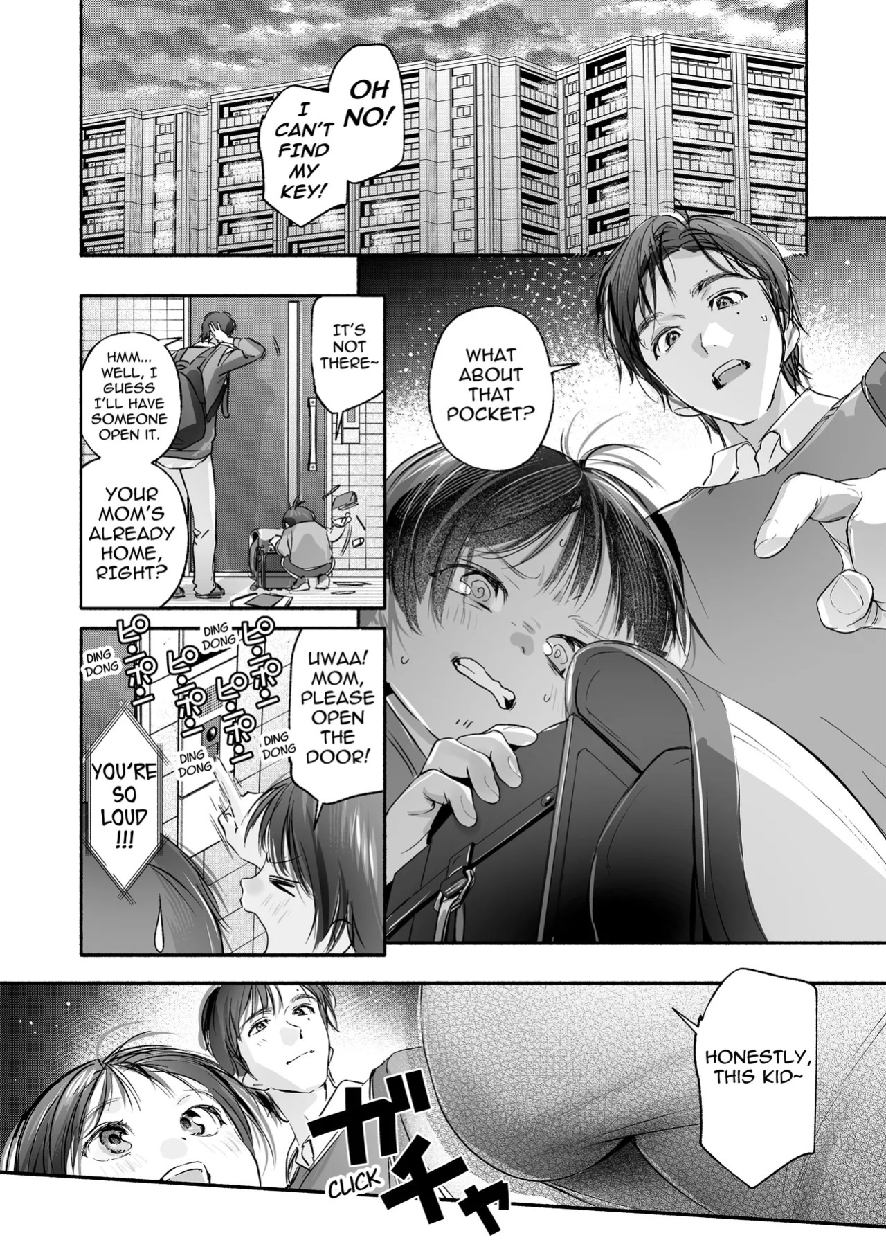 [Irodori Gyuunyuu 4.5% (Higashide Irodori)] Trop 1 ~ I'll Take the Post-Birth Virginity of a Married Woman Whose Masturbation Was Exposed~ [English][Ebs Shit Scans][Digital]