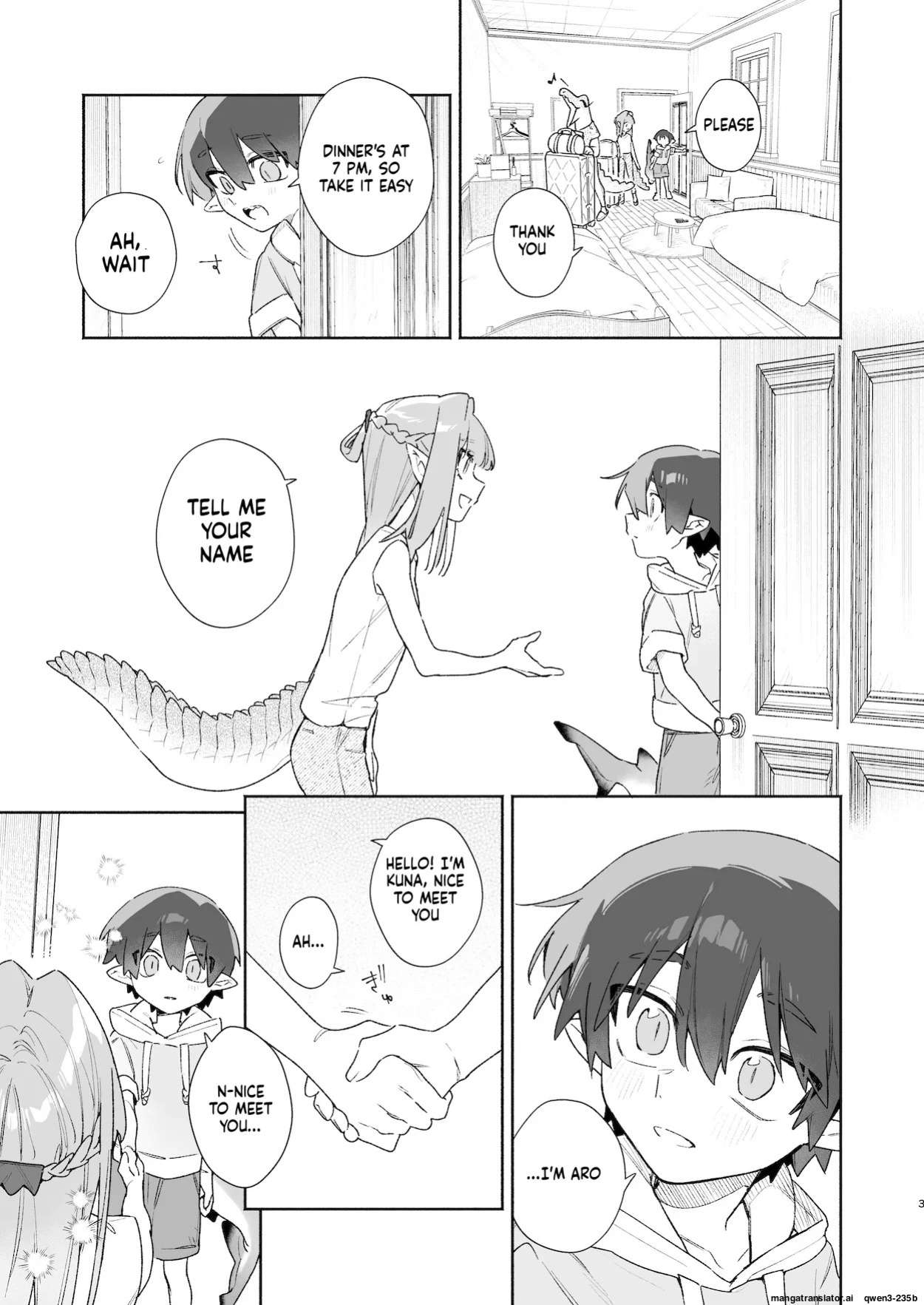 [pink carrot (usachanGET)] ♂ ga Uke. Wani-chan x Same-kun Zenpen (SCANMTL)
