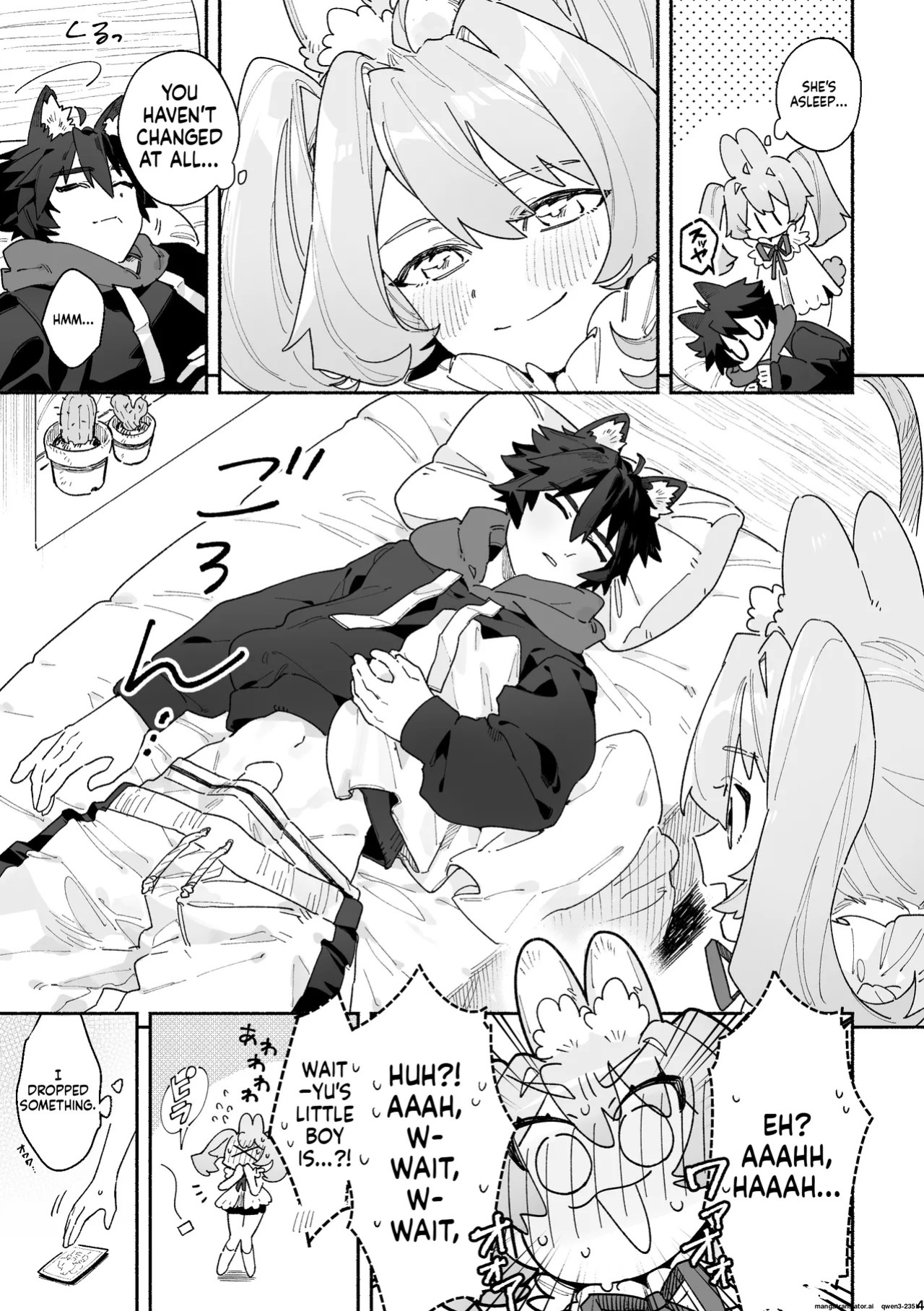 [pink carrot (usachanGET)] ♂ ga Uke. Usagi-chan x Ookami-kun (SCANMTL)