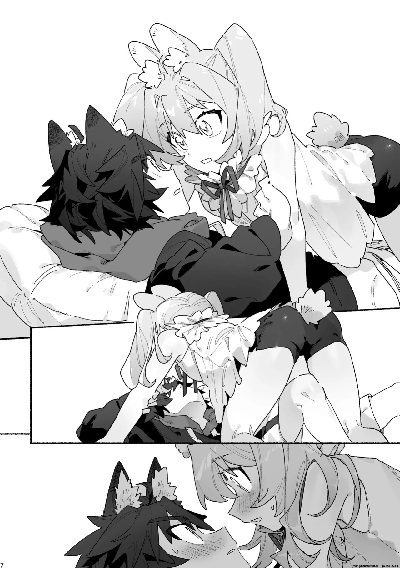 [pink carrot (usachanGET)] ♂ ga Uke. Usagi-chan x Ookami-kun (SCANMTL)