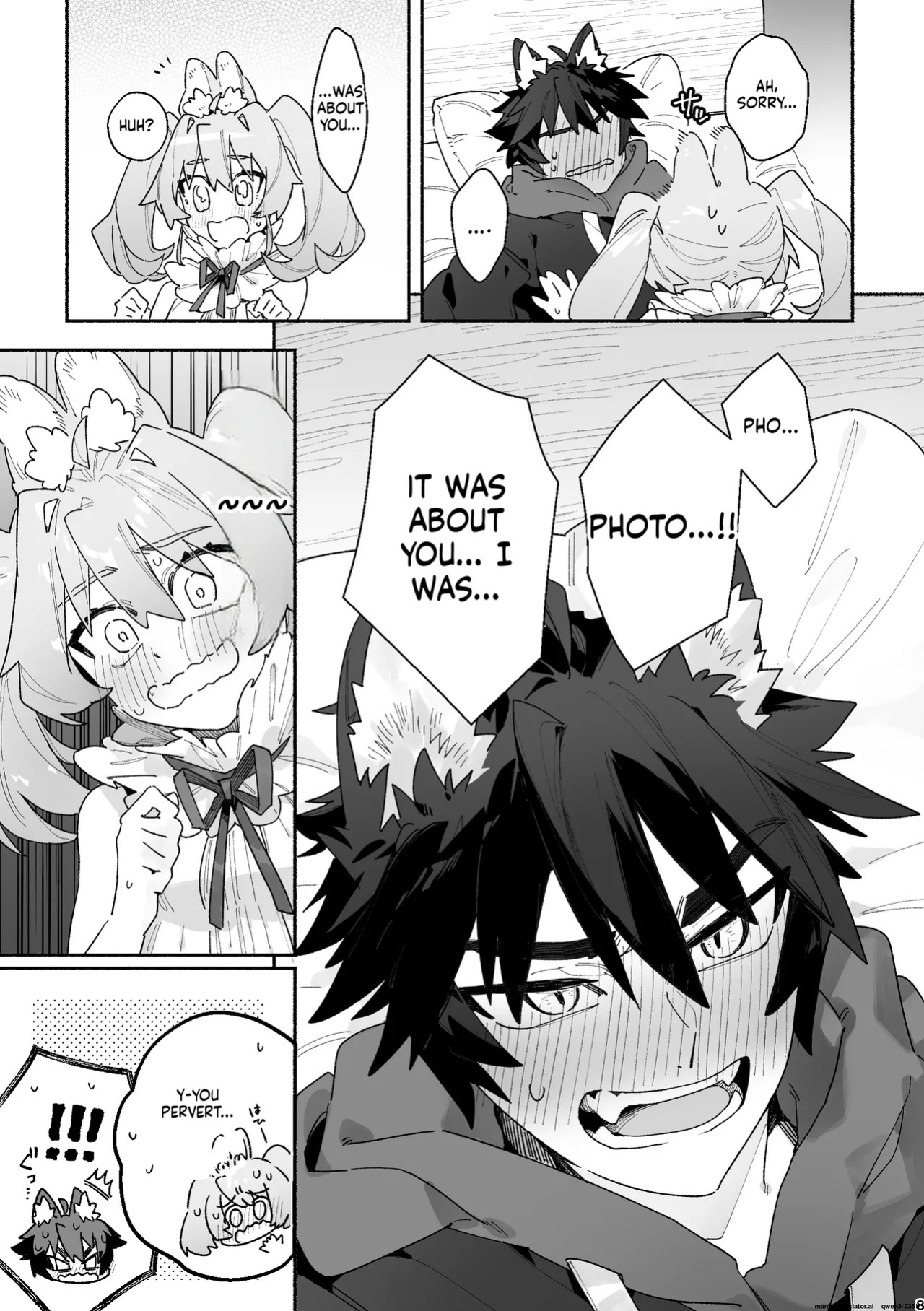 [pink carrot (usachanGET)] ♂ ga Uke. Usagi-chan x Ookami-kun (SCANMTL)