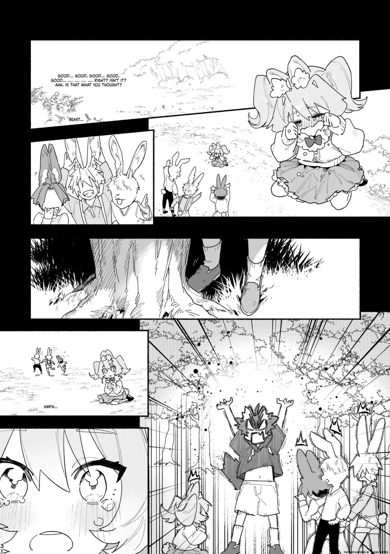 [pink carrot (usachanGET)] ♂ ga Uke. Usagi-chan x Ookami-kun (SCANMTL)