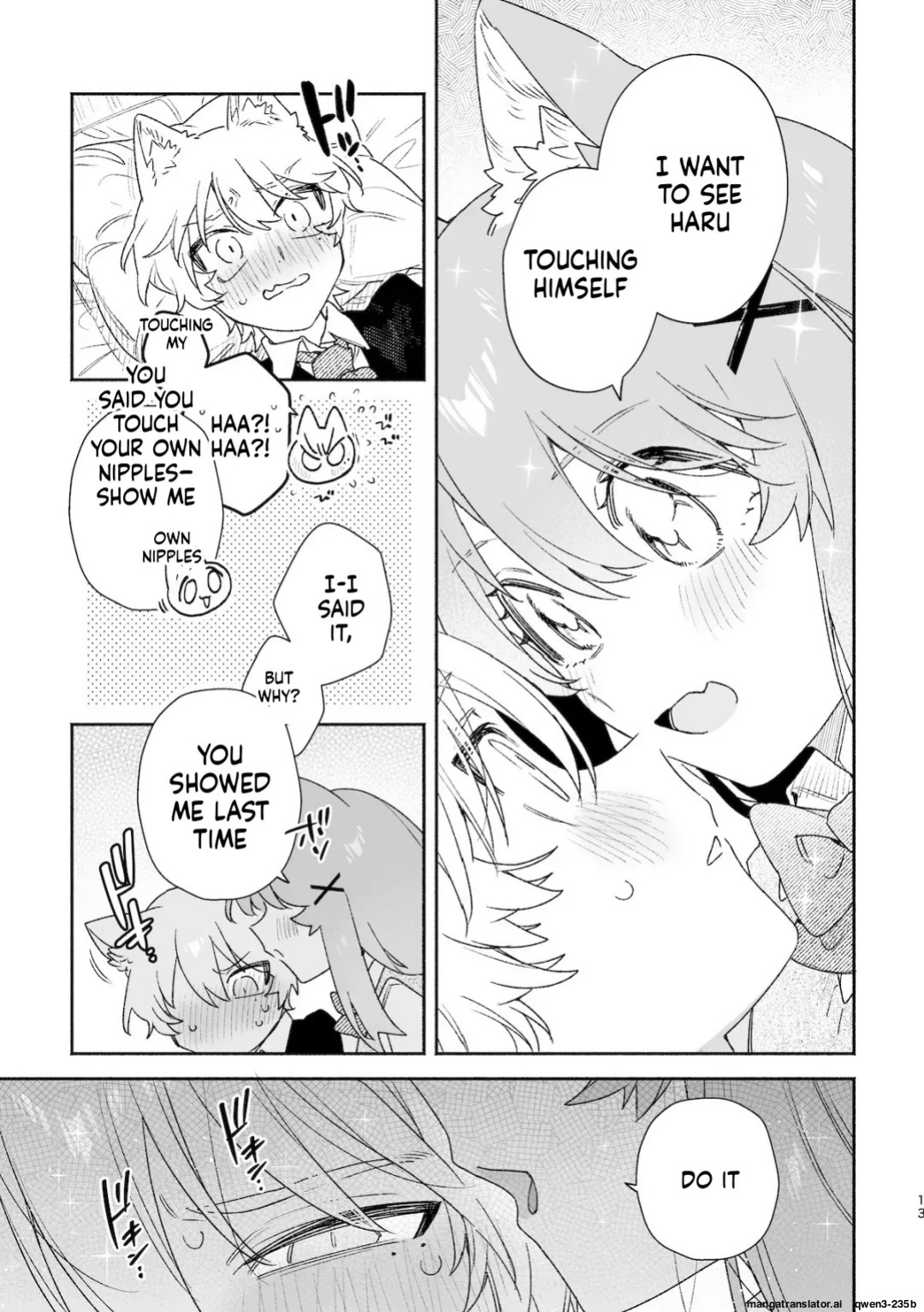 [usachanGET] ♂ ga Uke. Neko-chan x Neko-kun 2 (SCANMTL)