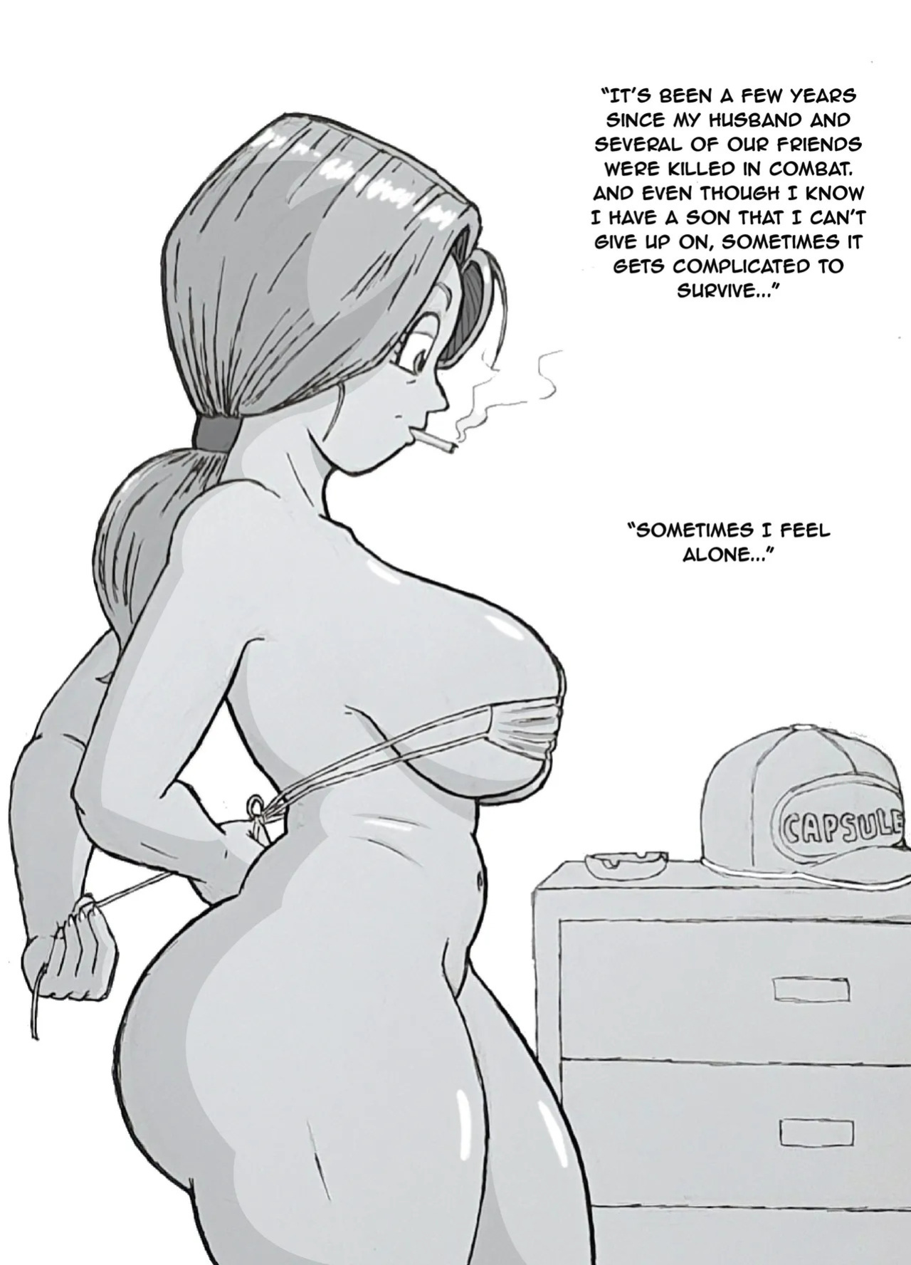 [Darkhanth] Future Bulma x Gohan (Dragon Ball Z)