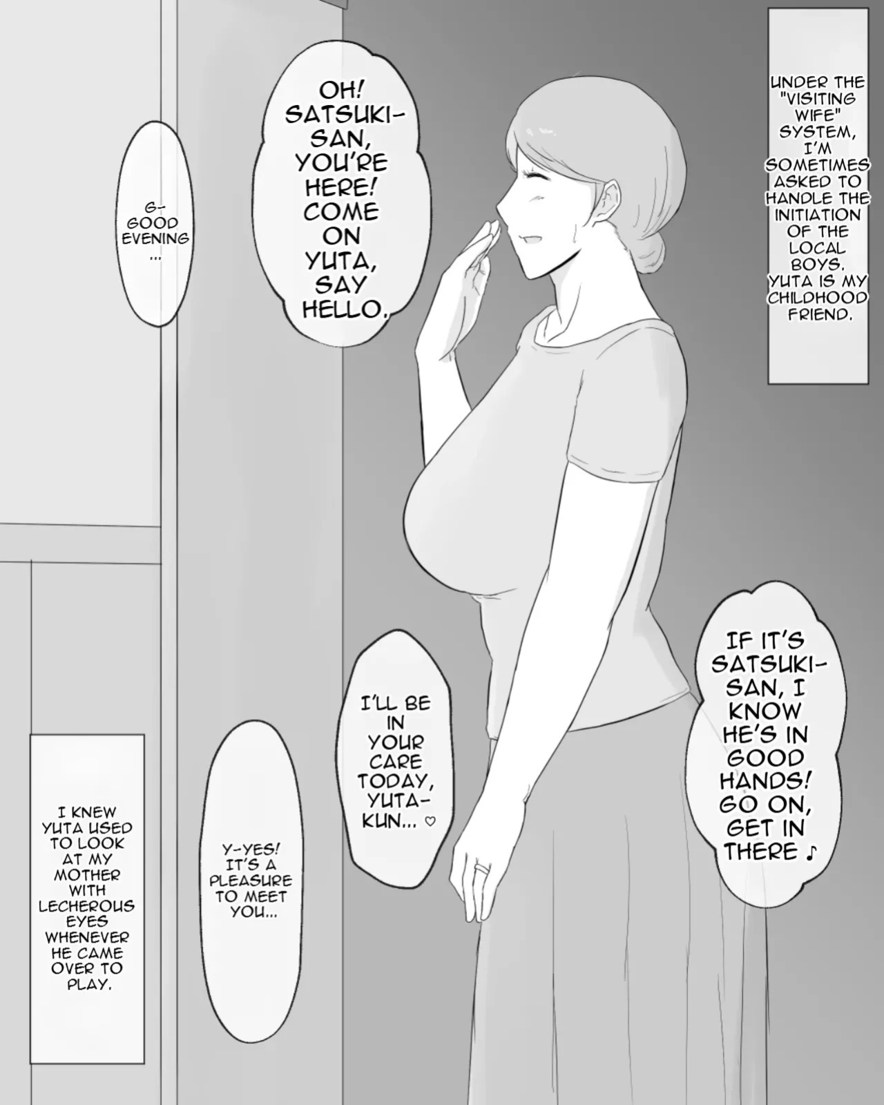 [Nureshidare] Rental Mother The Mother Who Became the Town Men’s Woman