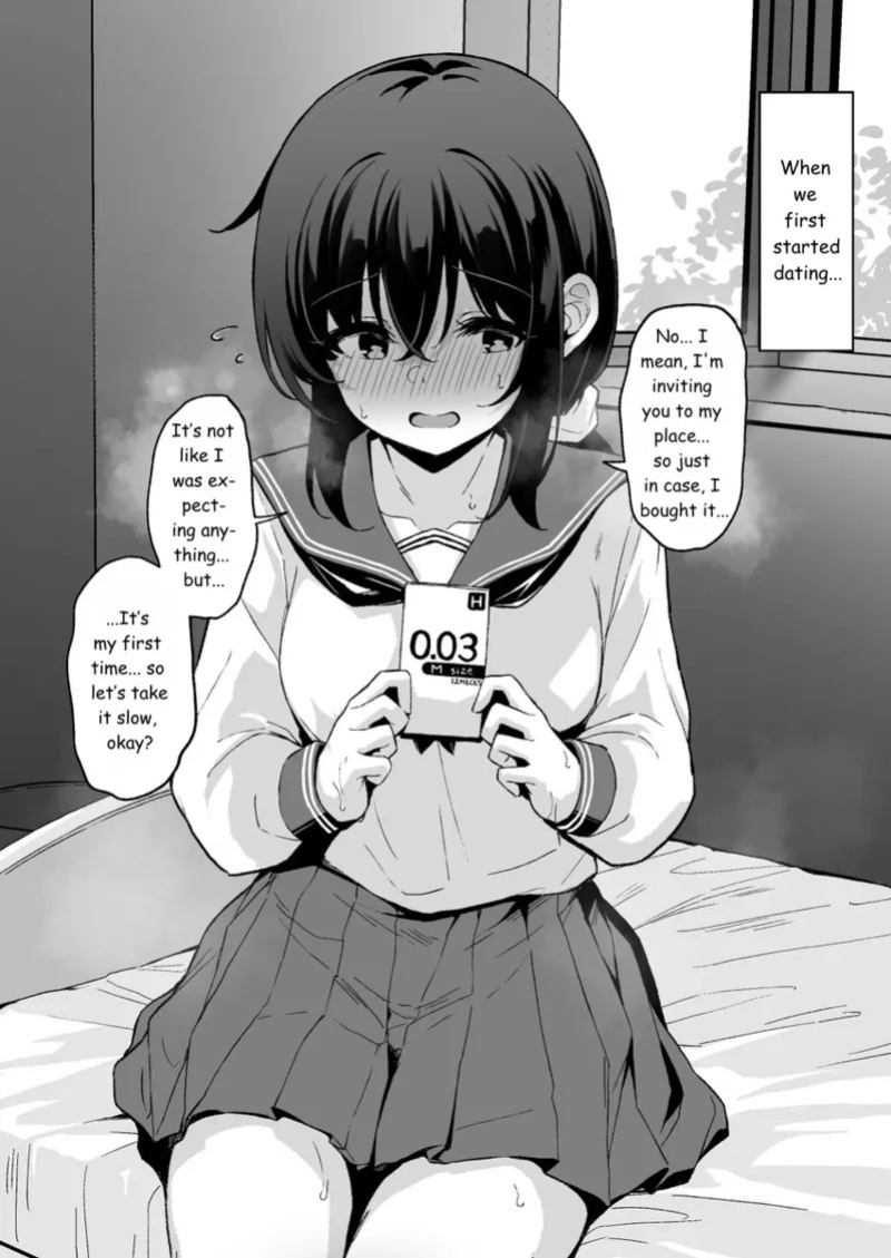 [Hiiro no Kenkyuushitsu (Hitoi)] Changes in the Condoms in Kana's Room (Extra) | Kana no heya no kondōmu no henka (Omake)
