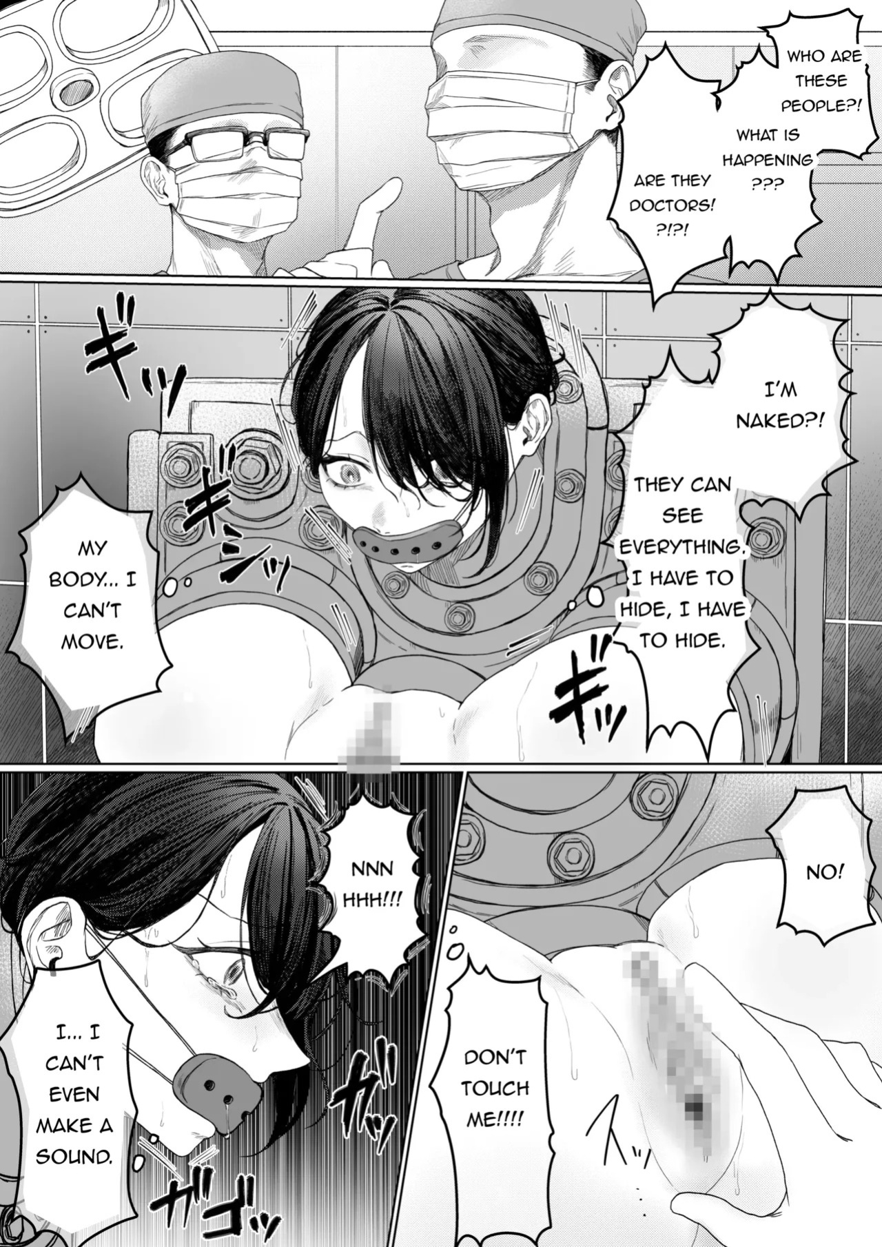 [akari koubou] THE FEMALE BODY MEDICAL TORMENT SERIES [English + Single page edit]
