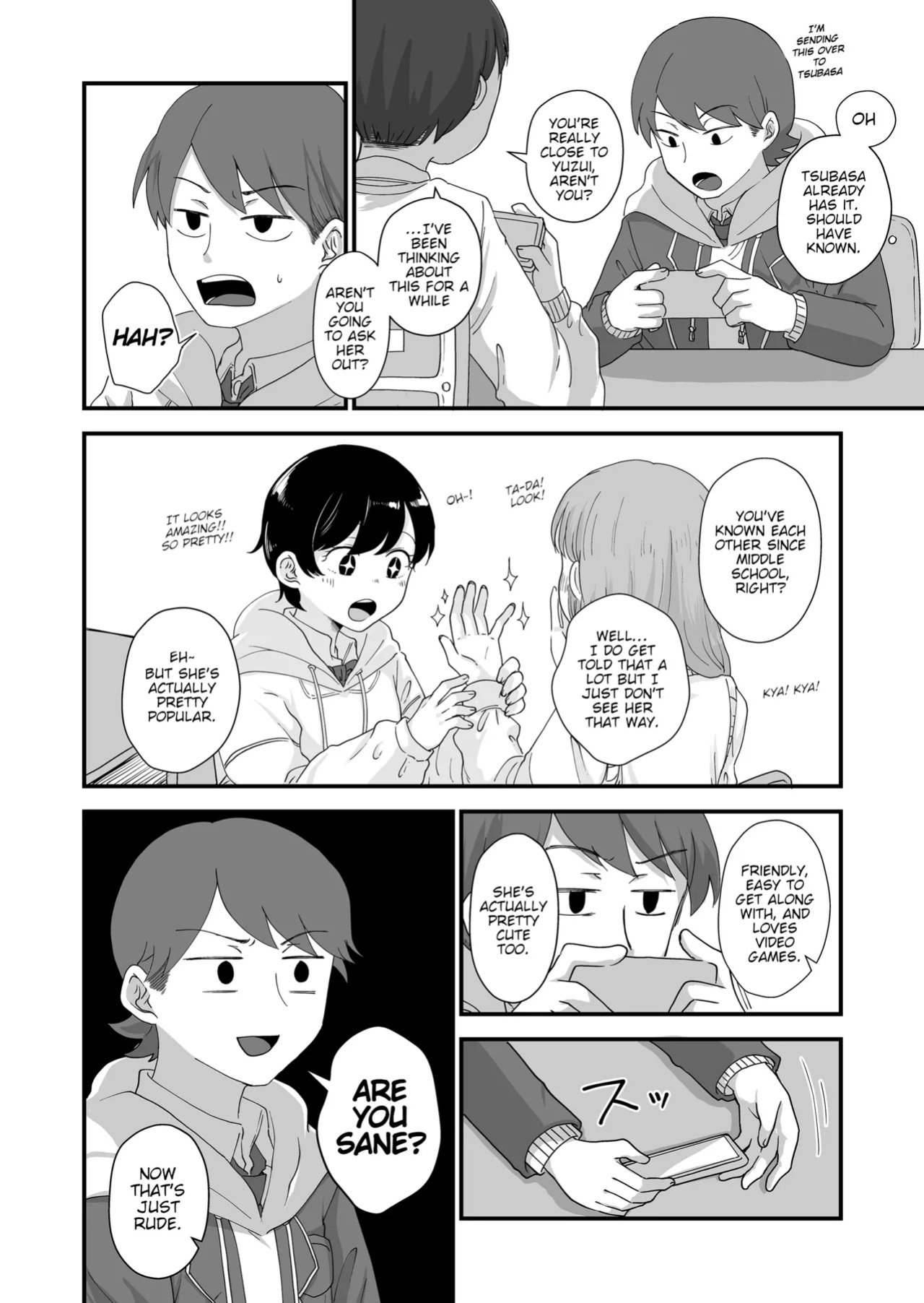 [Enoki] The Two of Them are at the Age Where They Become Interested in Each Other. [English]