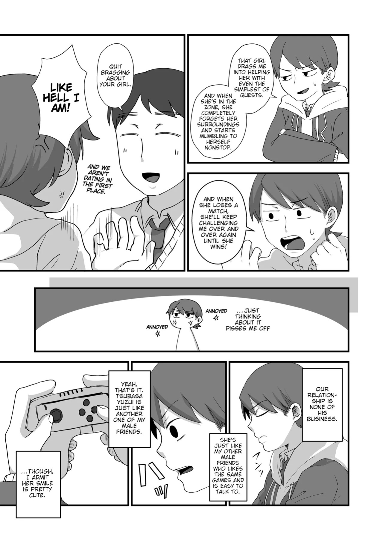 [Enoki] The Two of Them are at the Age Where They Become Interested in Each Other. [English]