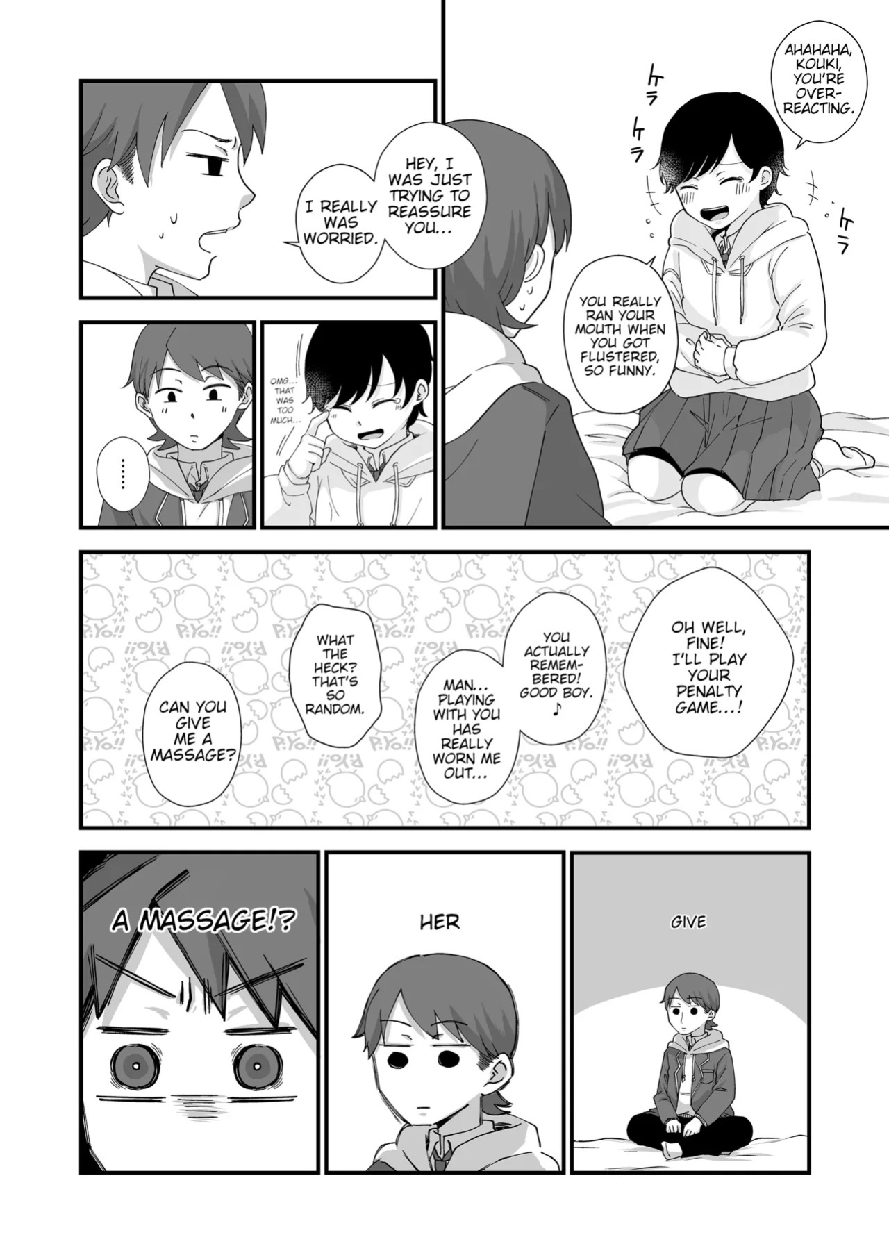 [Enoki] The Two of Them are at the Age Where They Become Interested in Each Other. [English]