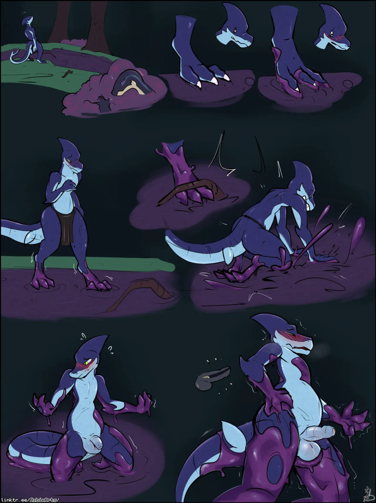 [Asbie (Asbel Lhant)] Visiting the Swamplands