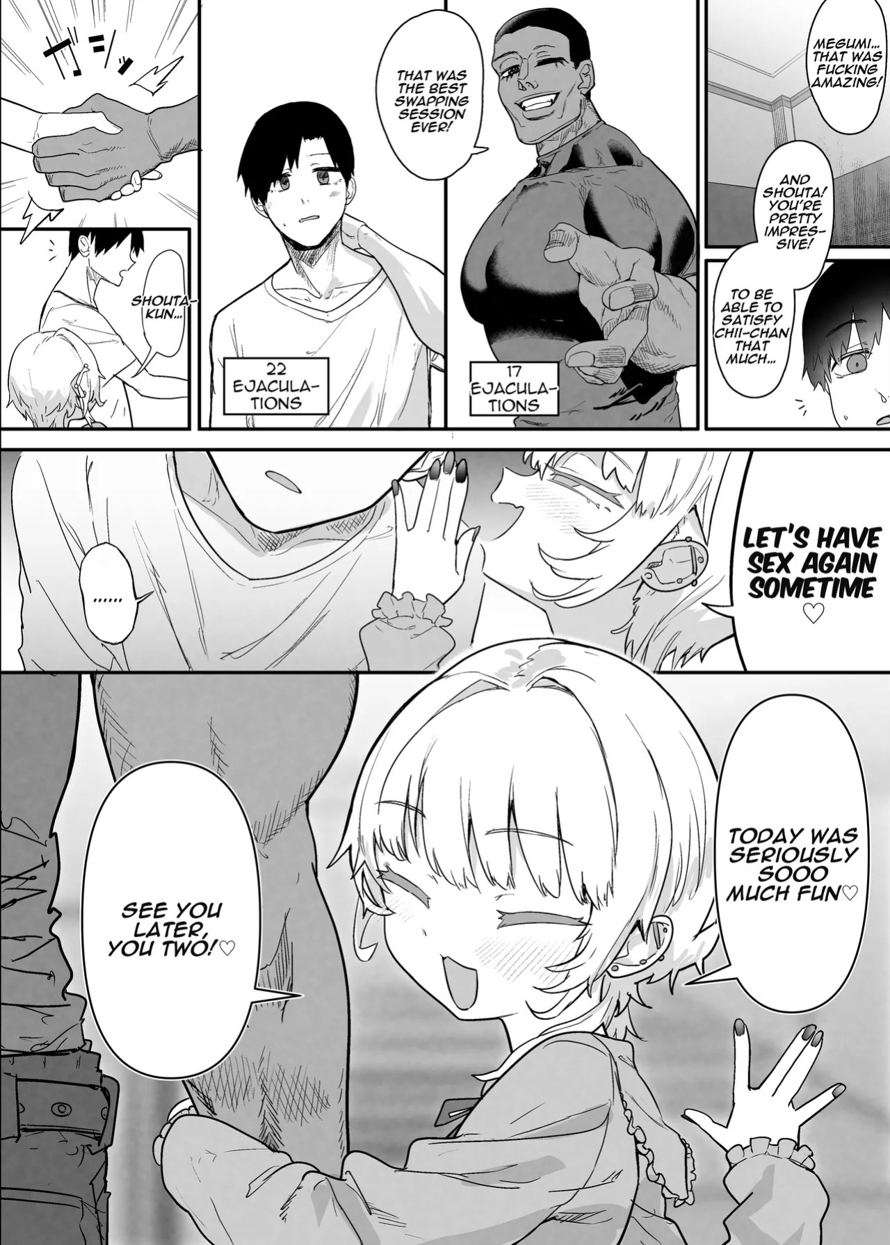 [Nhoooooooooooooo (Oosawara Sadao)] Netorase Club 2 Anal Name no Tensai to Fellatio no Tensai [Digital] | Netorase Club 2 The Genius of Rimjob and The Genius of Blowjob [English][yuenai]