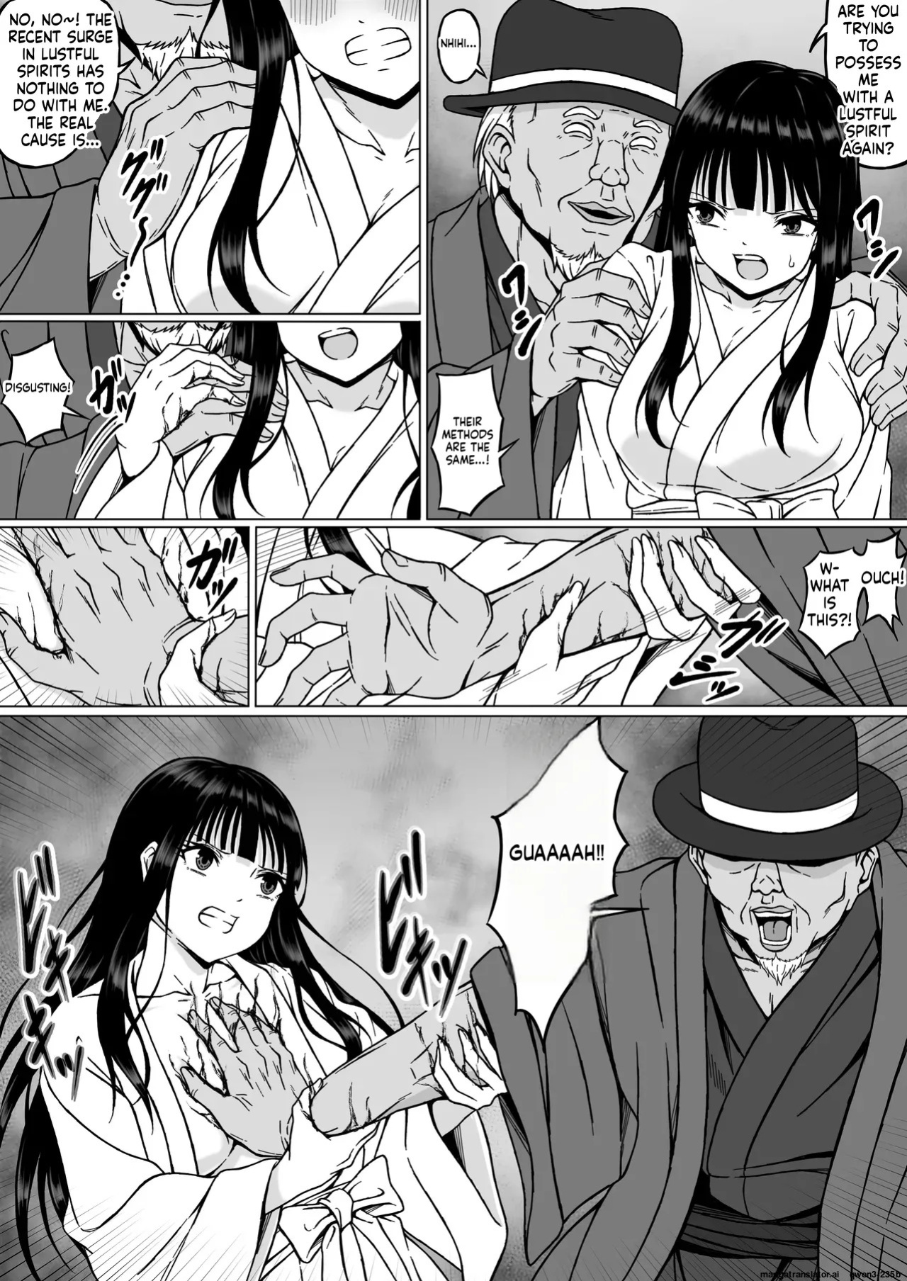 [Sawacream] Reibaishi Mikoto 2 Kairaku ni Zanpai su... Hentai Jijii to no Seikou no Gishiki de Ikikuruwasareru Shoujo no Karada (SCANMTL)
