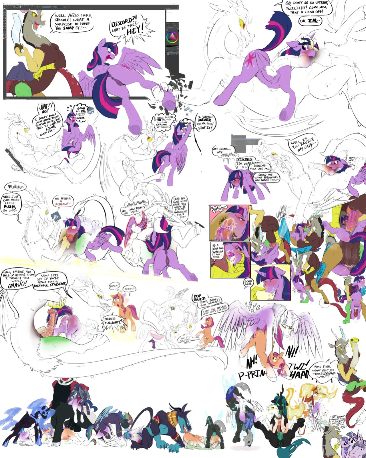 [Various] Shattered Will: Mind Control Art Pack (My Little Pony: Friendship is Magic)