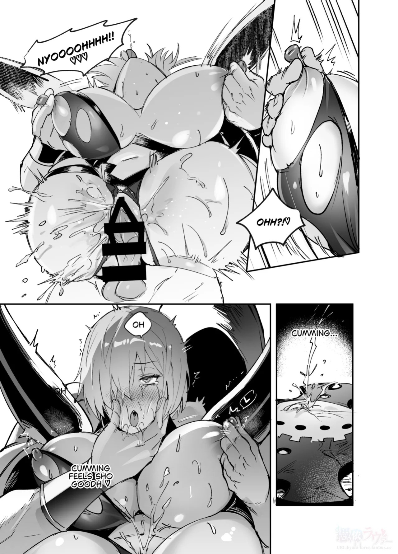 [Hyoui Lover (Duokuma)] Nakadashi Sareru to Zettai ni Ochiru Majutsu: Mash Hen (Fate/Grand Order) [English]