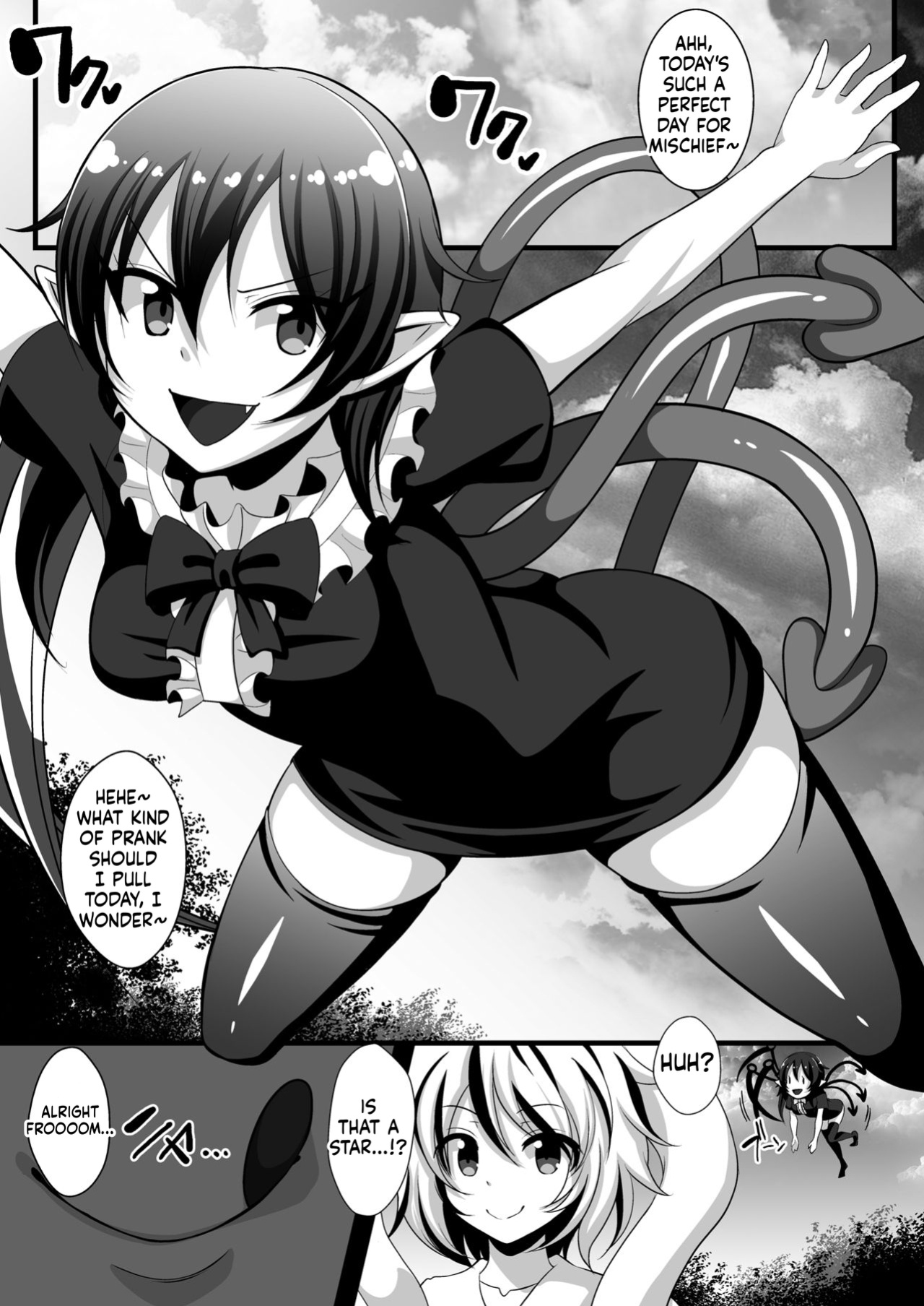 [Kleitos (Ryunosuke)] Shokushufuku de Mugen Zecchou ~Nue-chan Eikyuu Naedoko Jigoku~ (Touhou Project) [Digital] (SCANMTL)