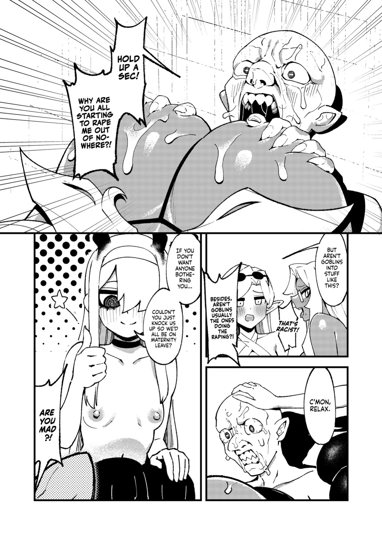 [ProudBanana] Goblin Sei Chiku 01 | Goblin Sex Beast 01 [English] [NudeSalad] [Digital] [Decensored]